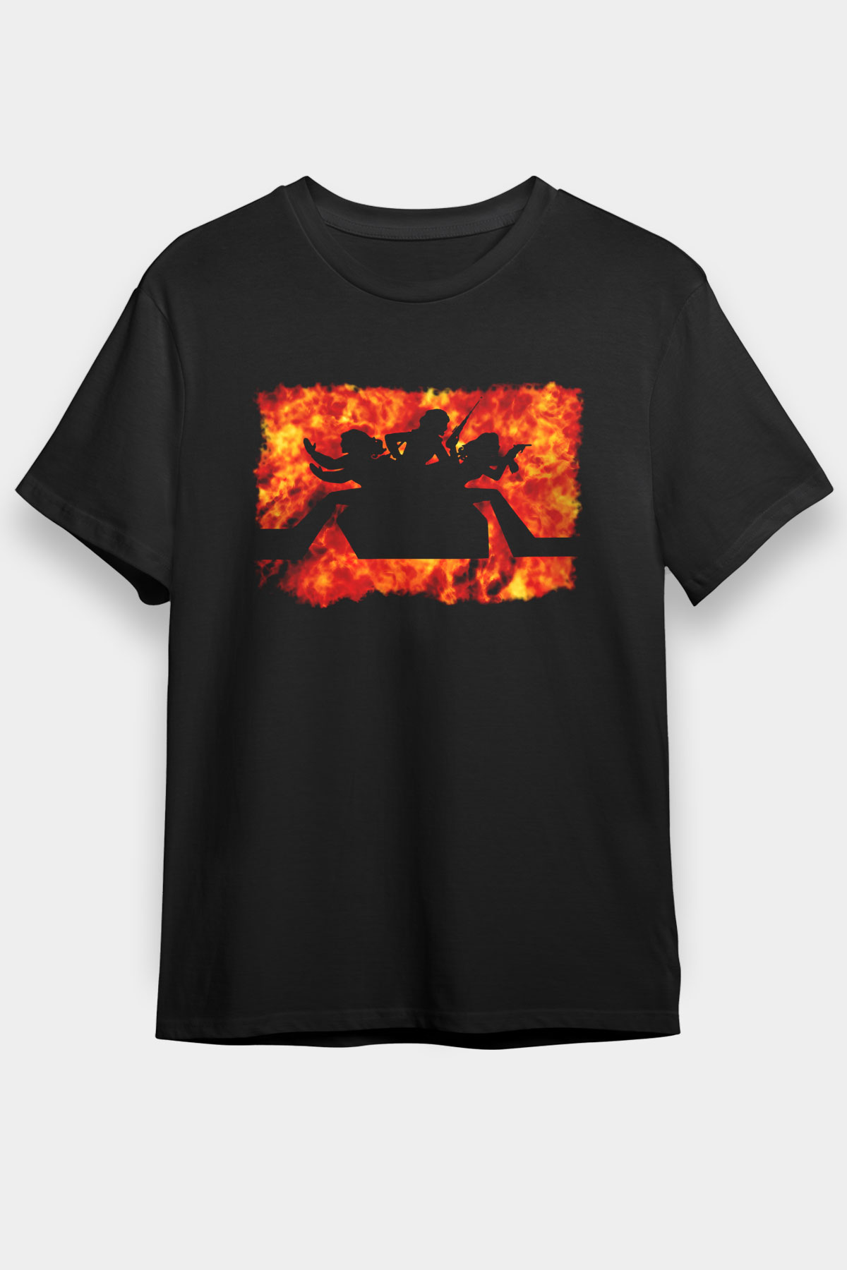 Charlies Angels Siyah Unisex Tişört