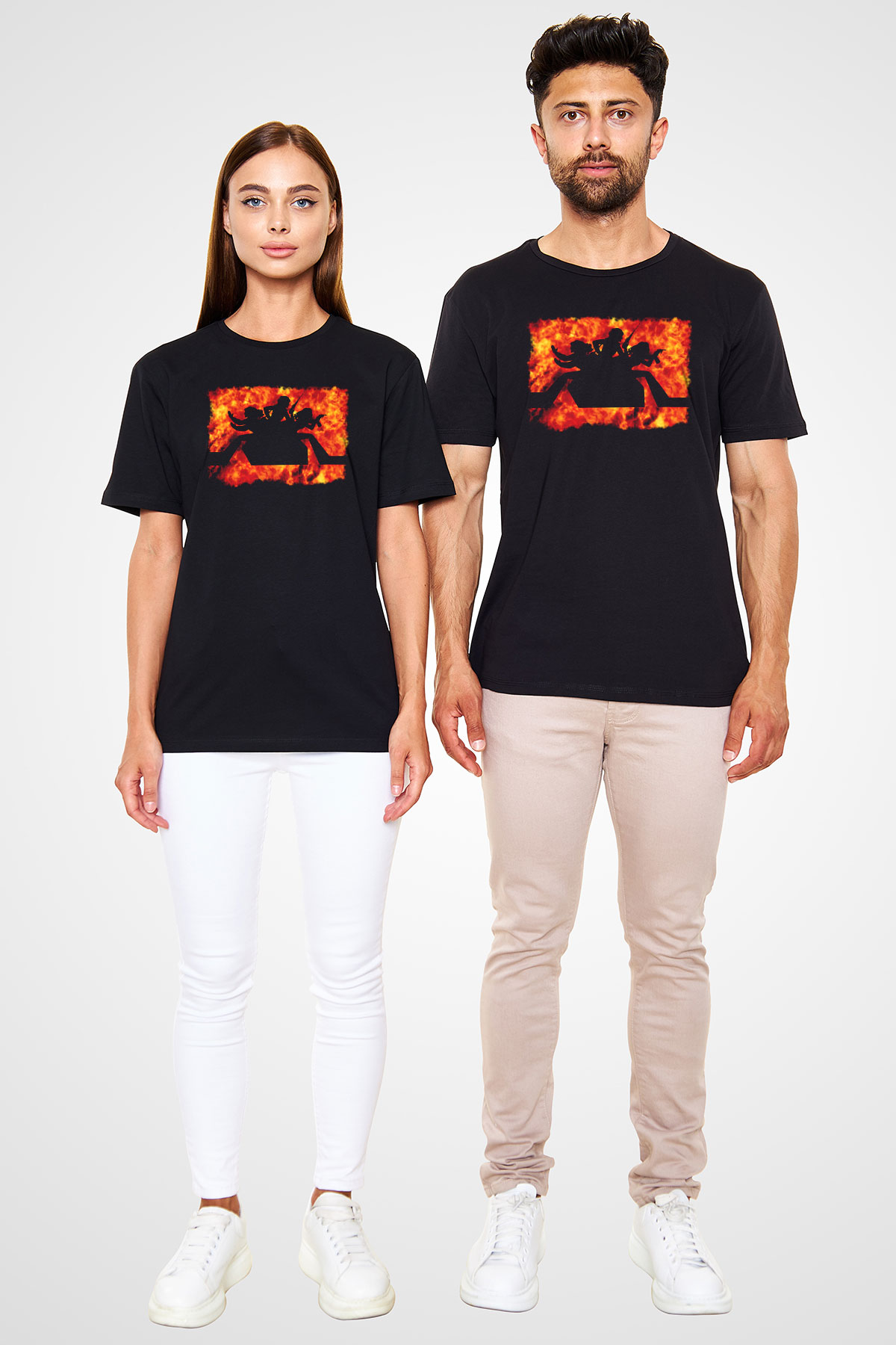 Charlies Angels Siyah Unisex Tişört