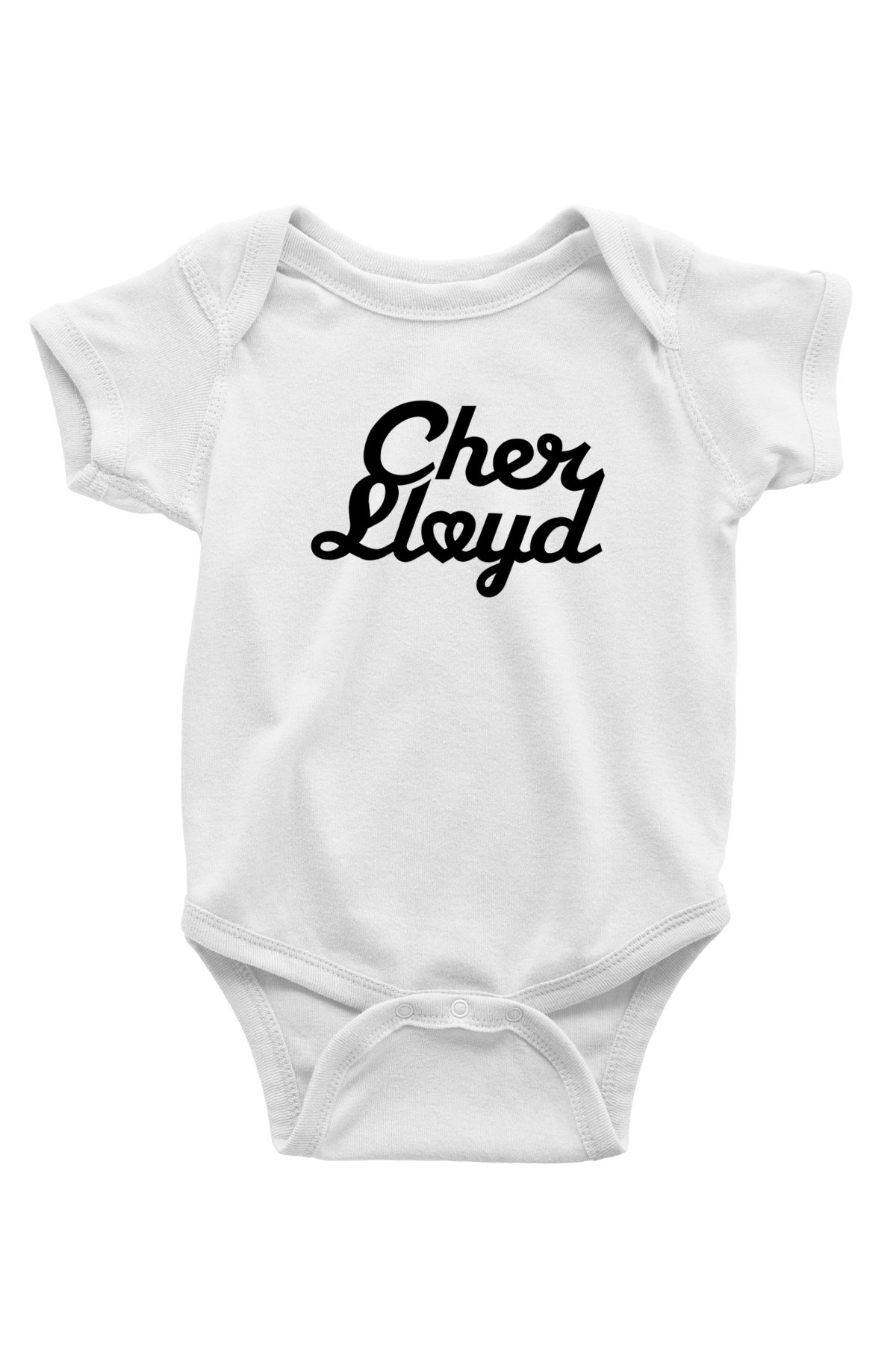 Cher Lloyd Beyaz Bebek Body - Zıbın