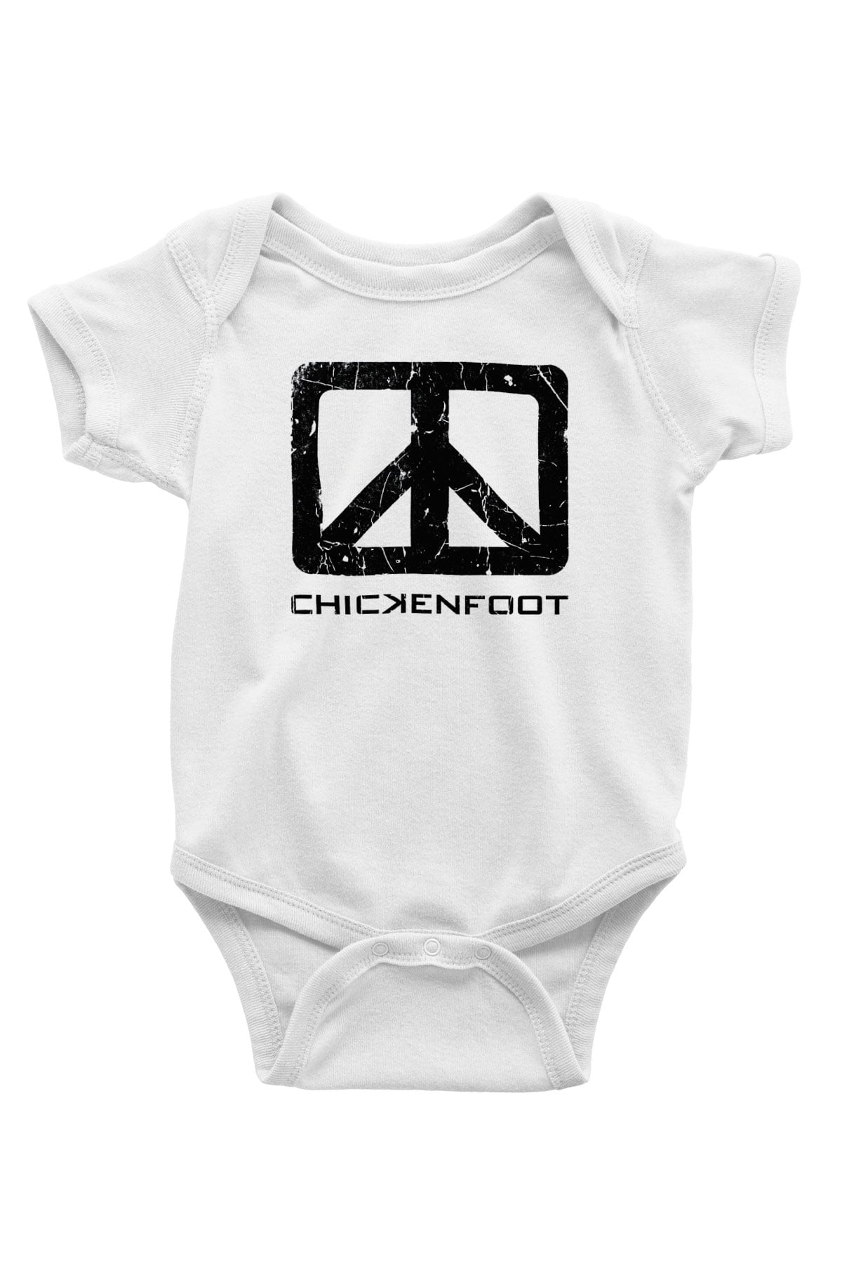 Chickenfoot Beyaz Bebek Body - Zıbın