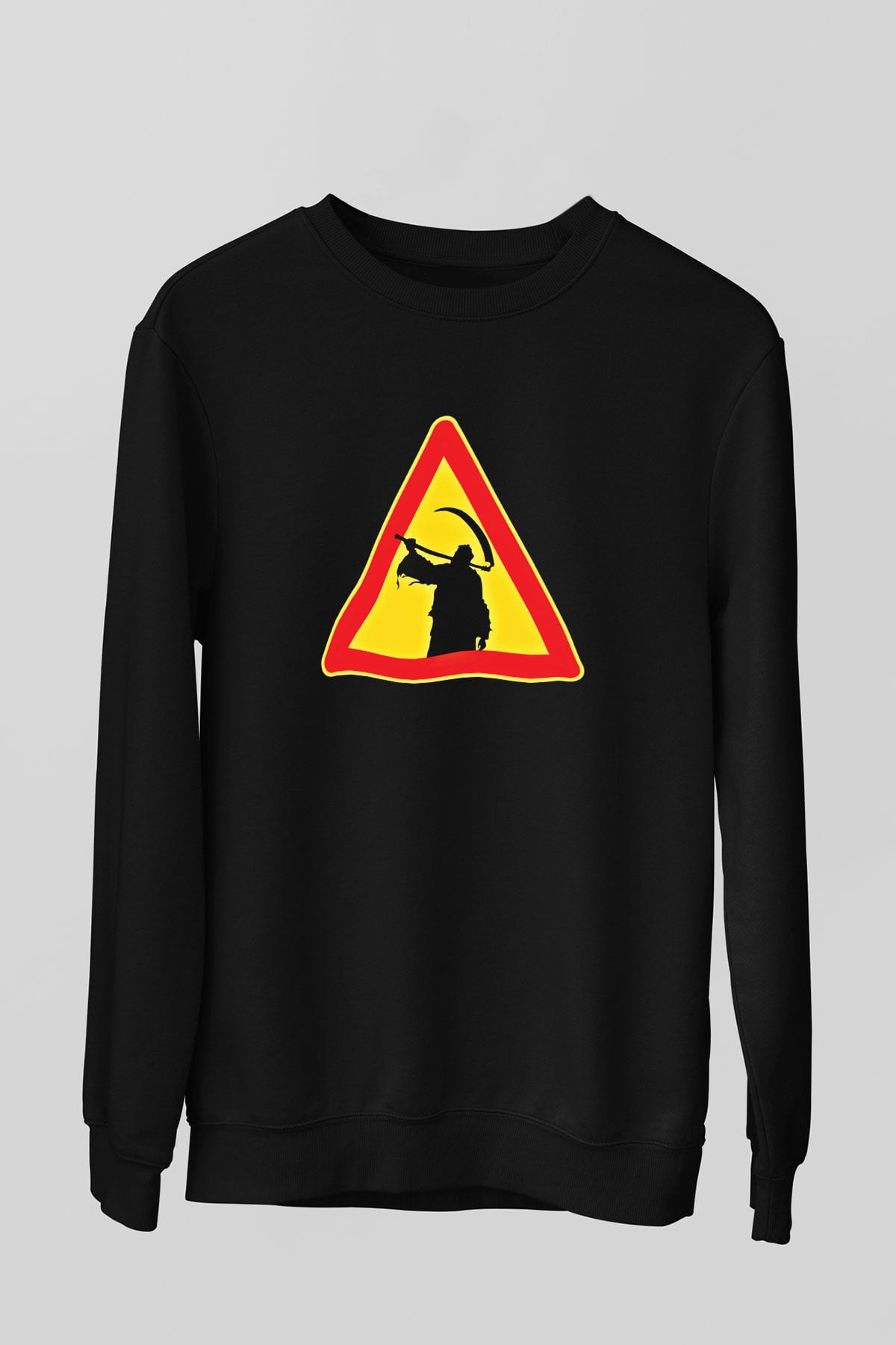 Children of Bodom Baskılı Unisex Siyah Sweatshirt