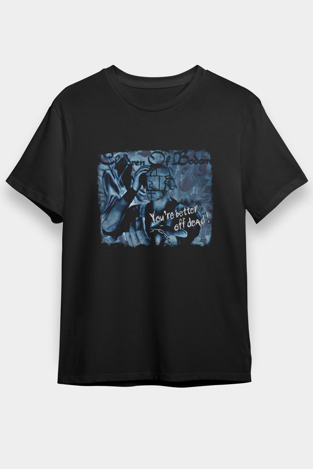 Children of Bodom Baskılı Unisex Siyah Tişört