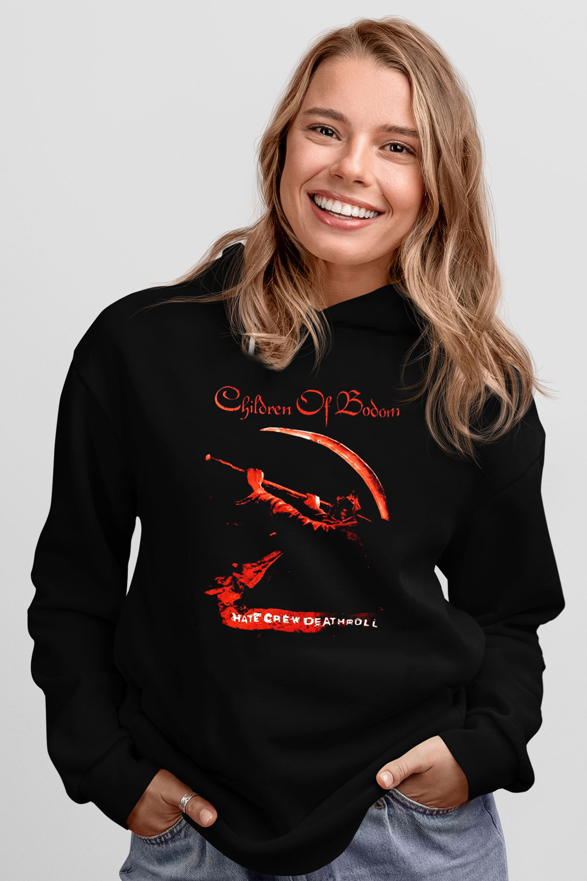 Children of Bodom Siyah Unisex Hoodie