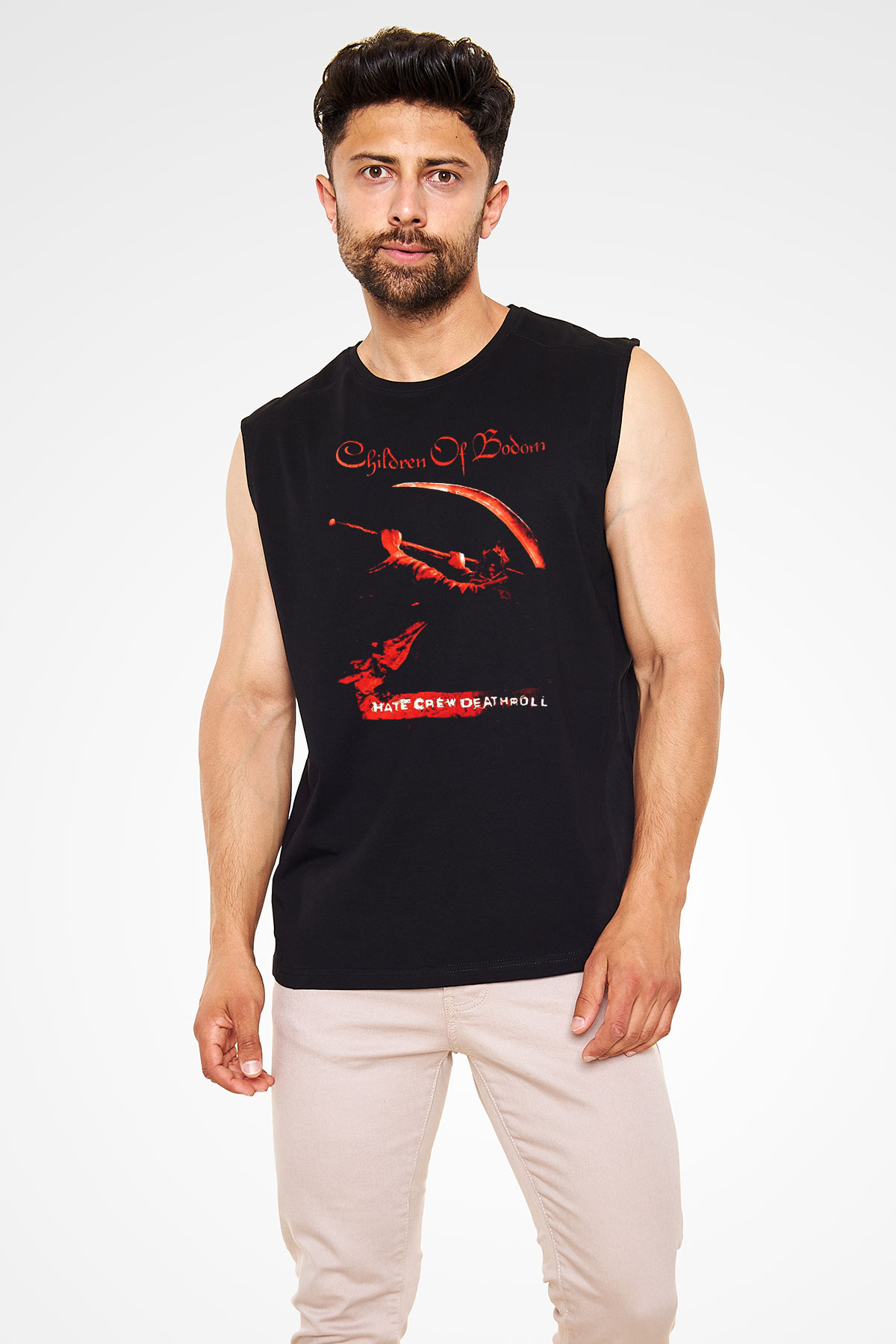 Children of Bodom Siyah Unisex Kolsuz Tişört