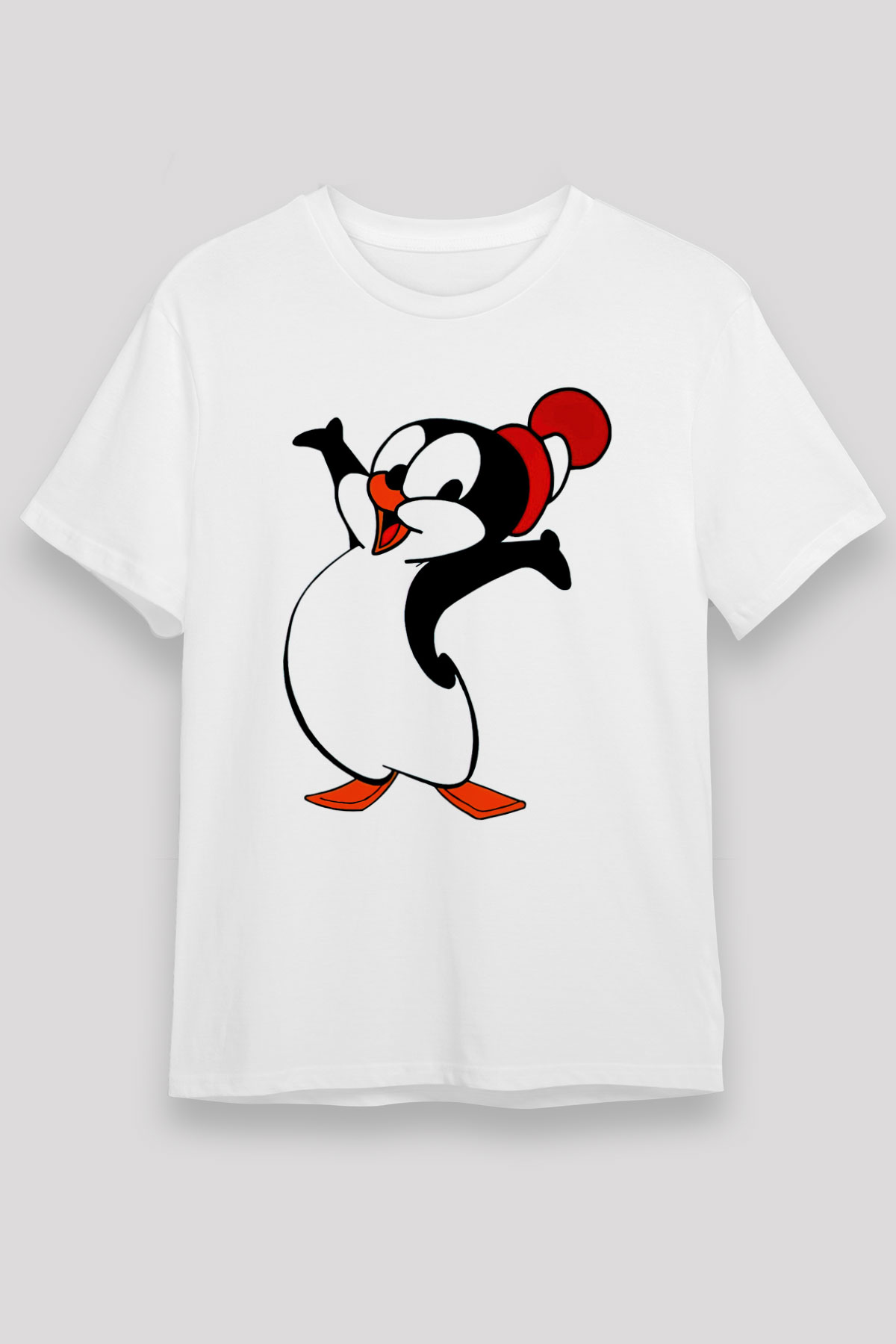 Chilly Willy Beyaz Unisex Tişört