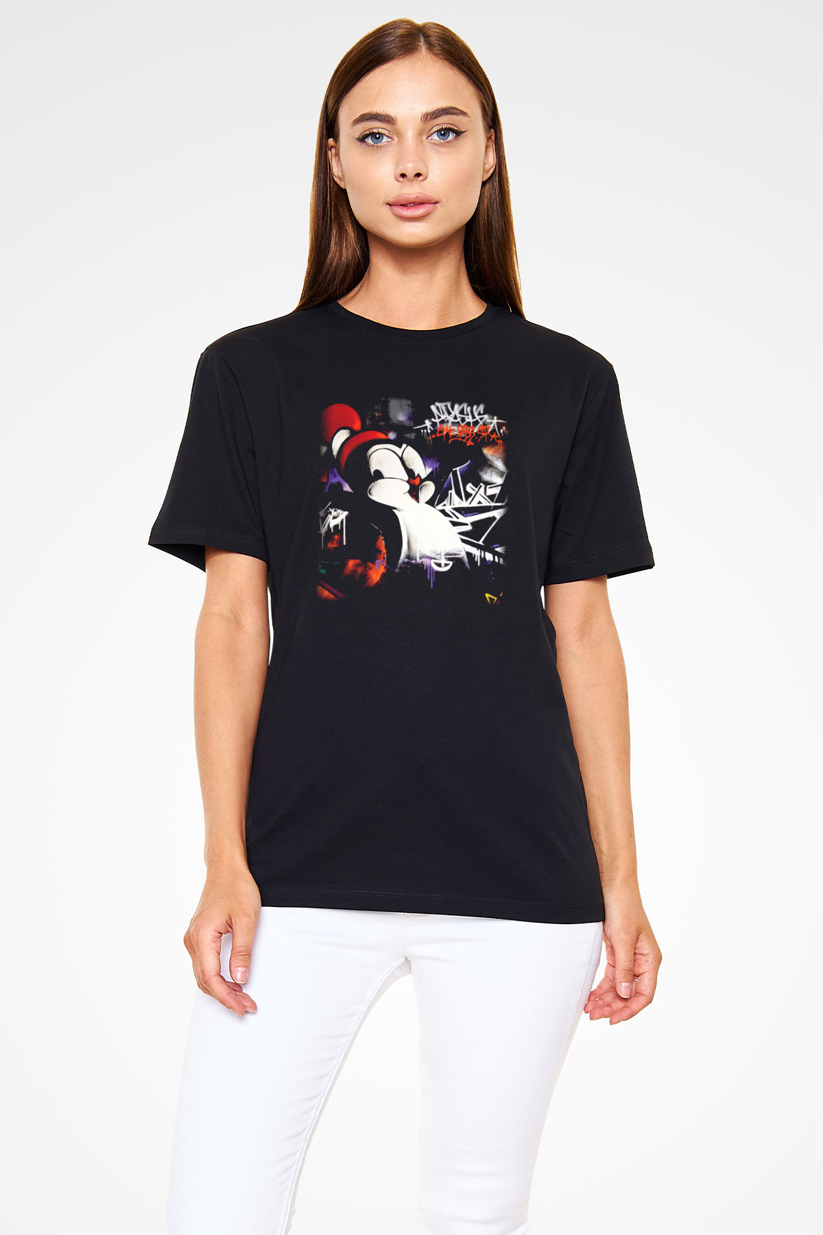 Chilly Willy Siyah Unisex Tişört