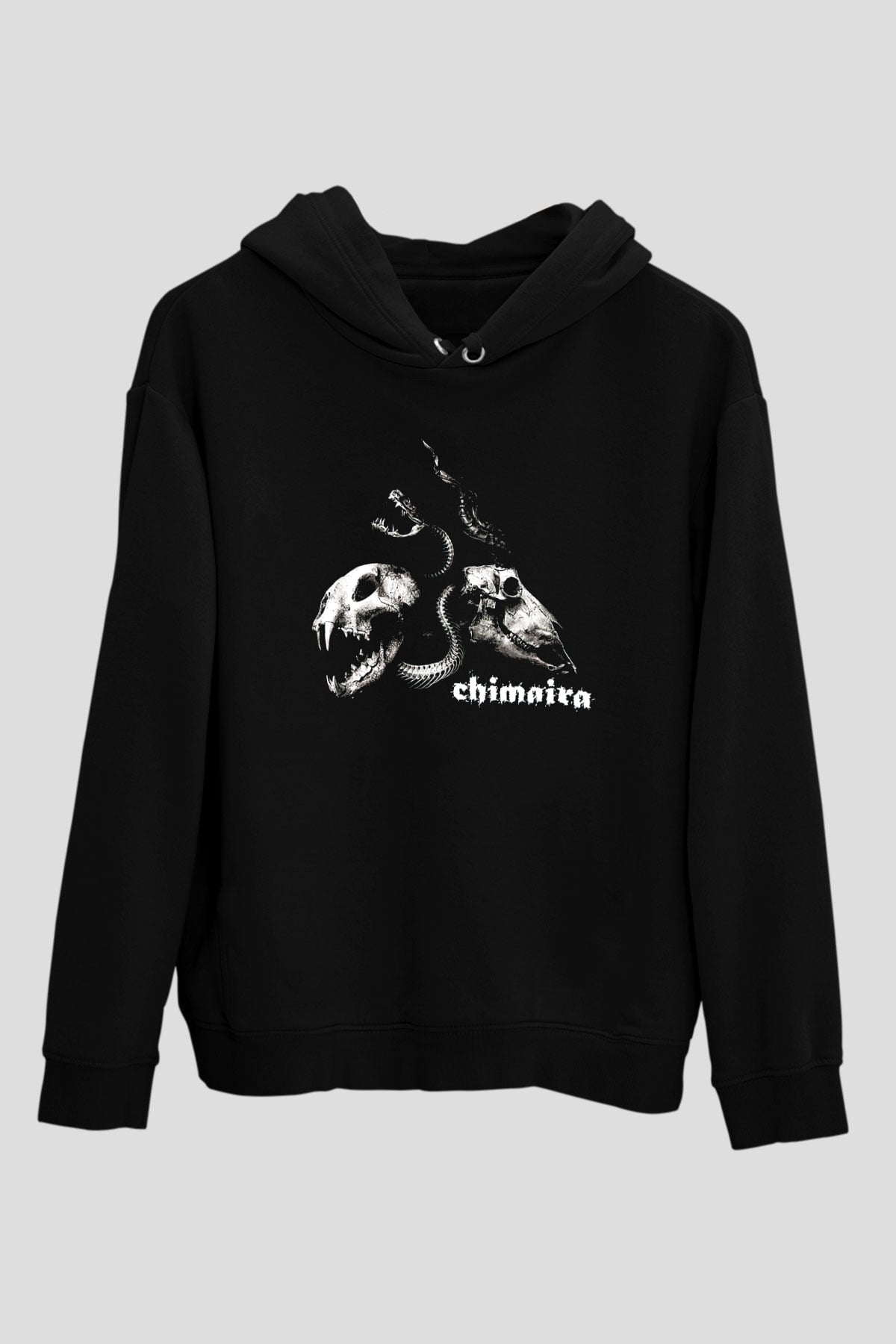 Chimaira Siyah Unisex Hoodie