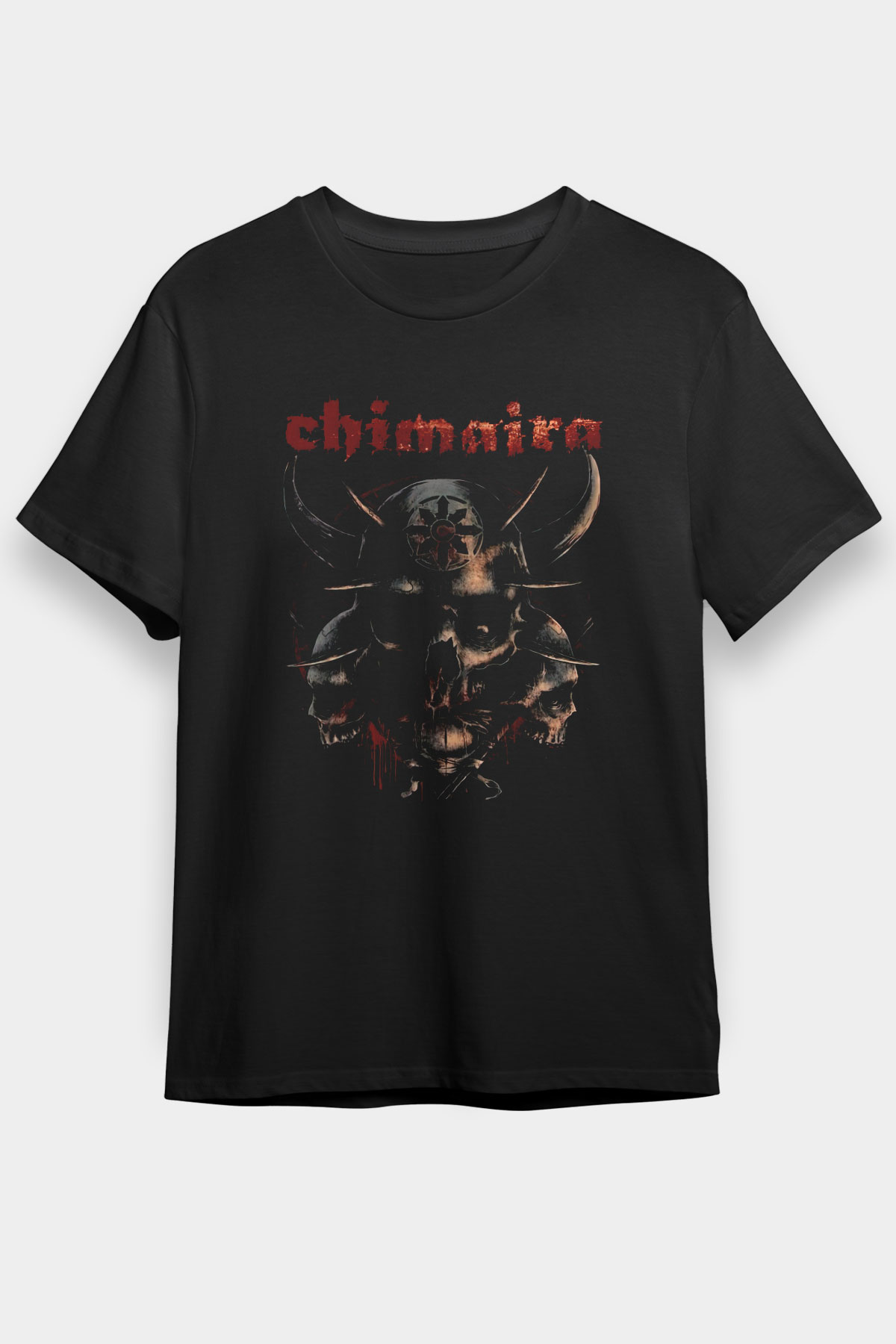 Chimaira Siyah Unisex Tişört T-Shirt - TişörtFabrikası