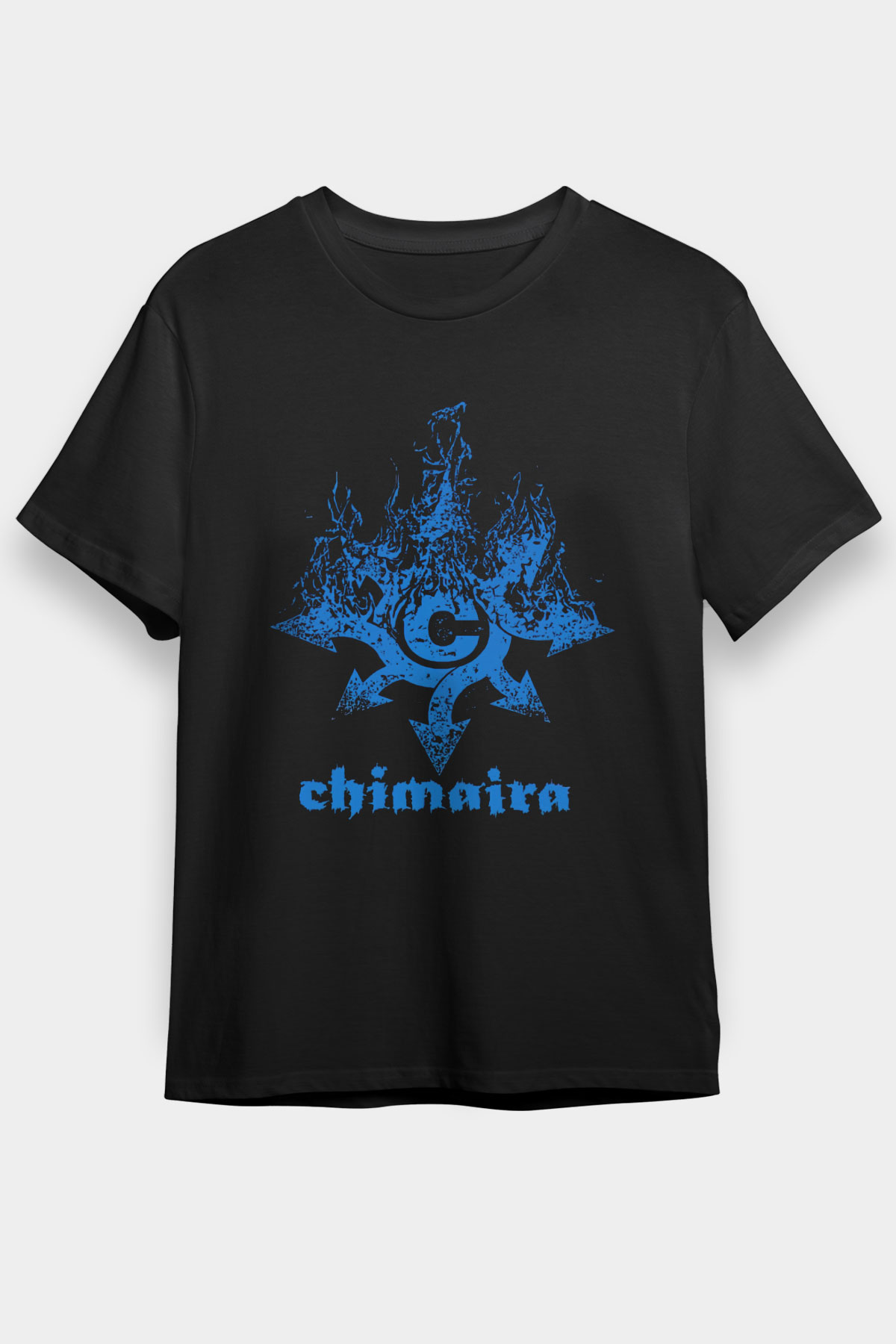 Chimaira Siyah Unisex Tişört T-Shirt - TişörtFabrikası