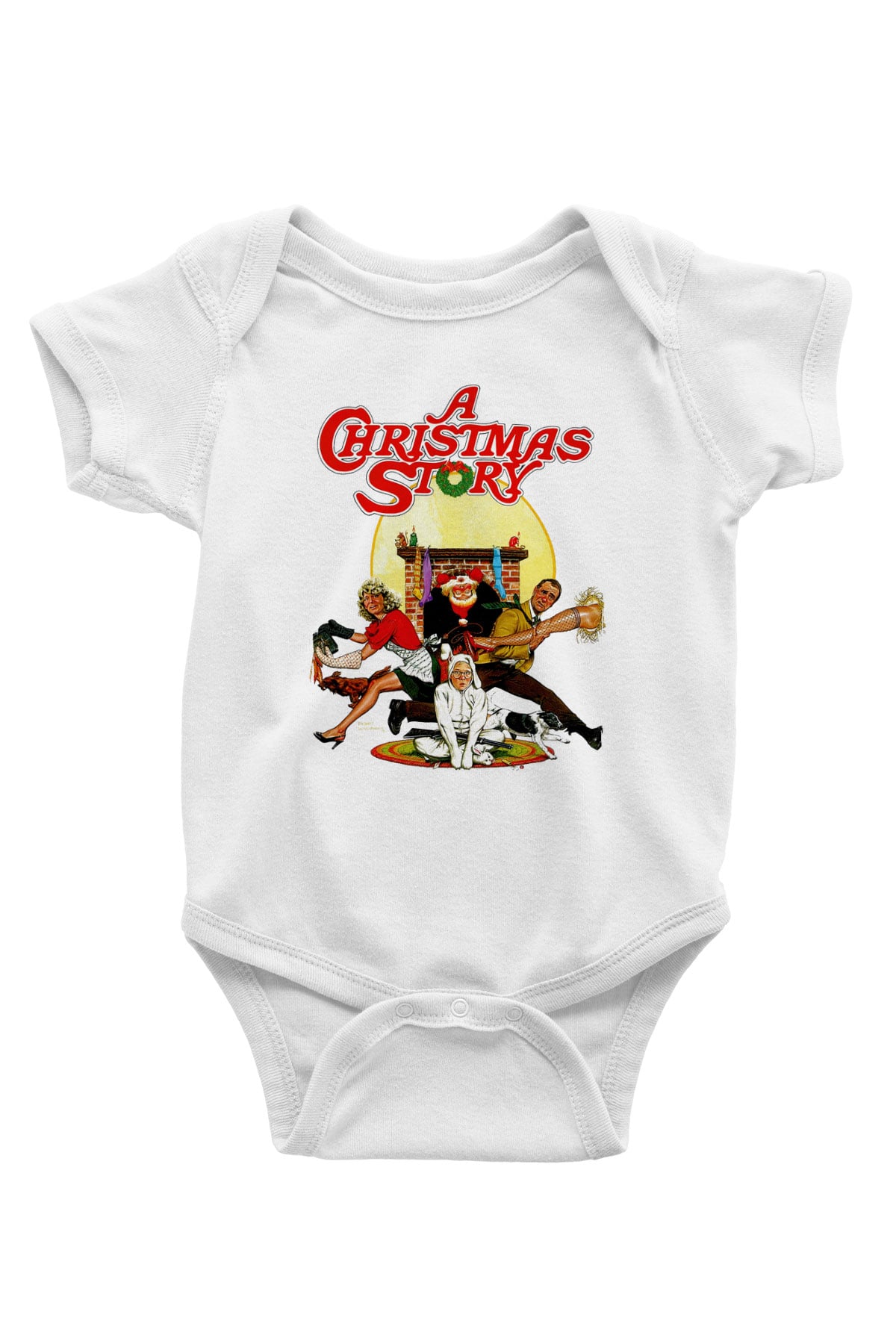 Christmas Story Beyaz Bebek Body - Zıbın