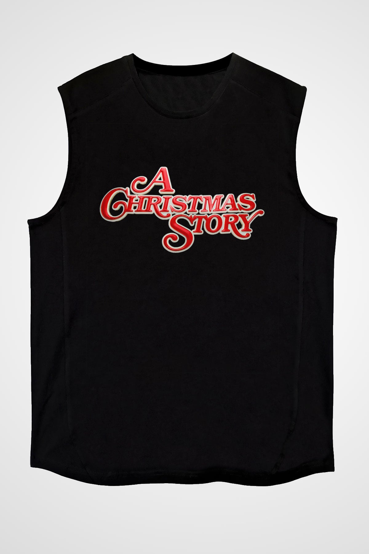 Christmas Story Siyah Unisex  Kolsuz Tişört