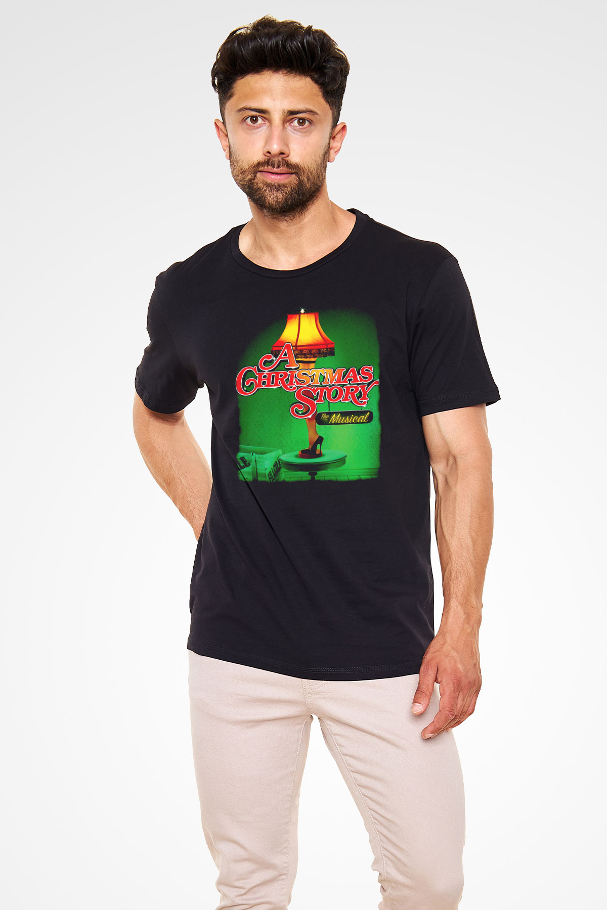 Christmas Story Siyah Unisex Tişört