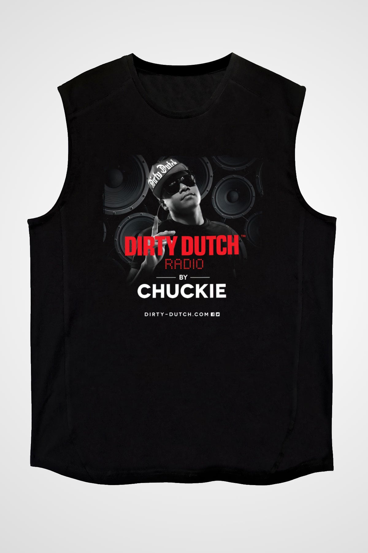 Chuckie Siyah Unisex Kolsuz Tişört