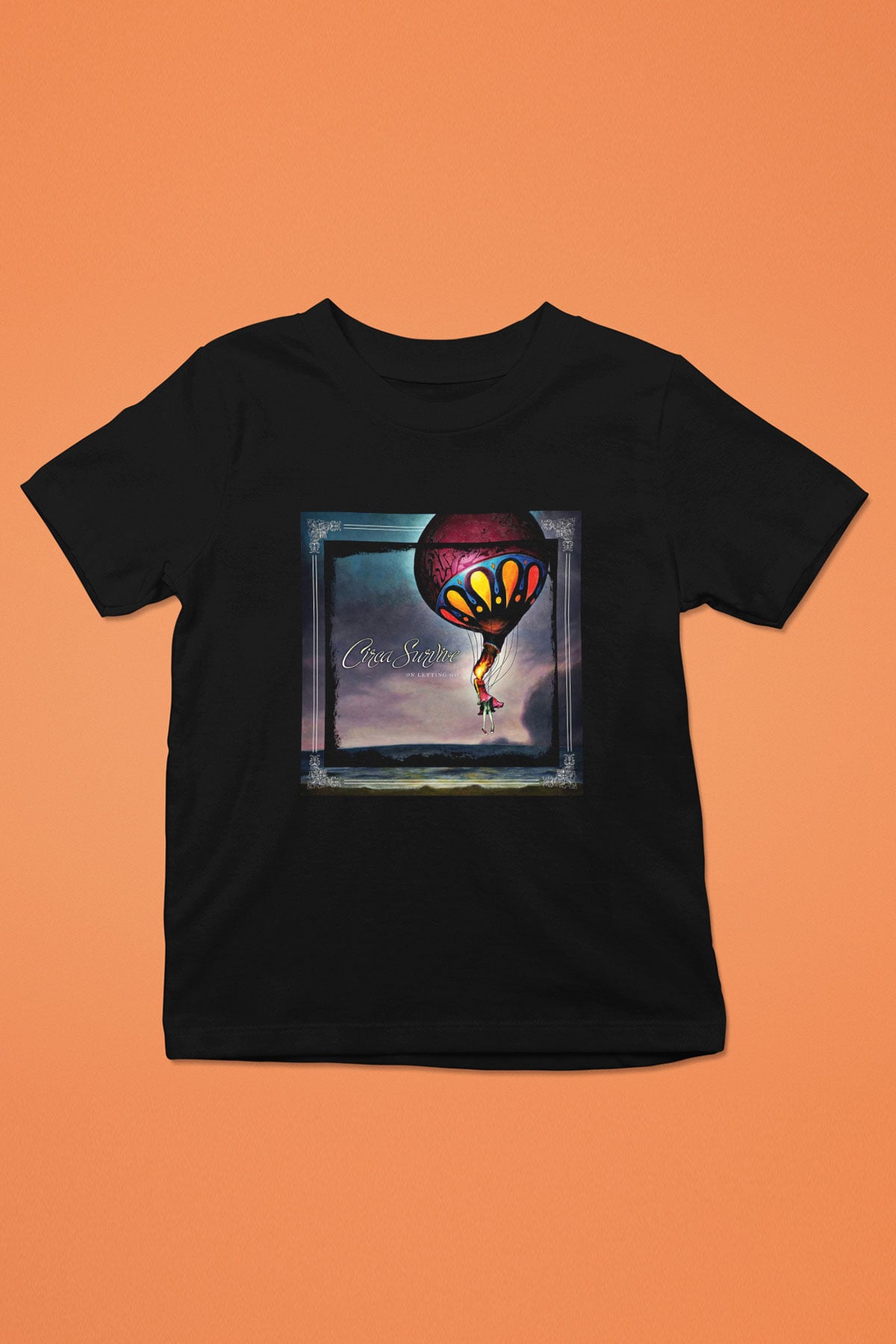 Circa Survive Baskılı Unisex Siyah Çocuk Tişört