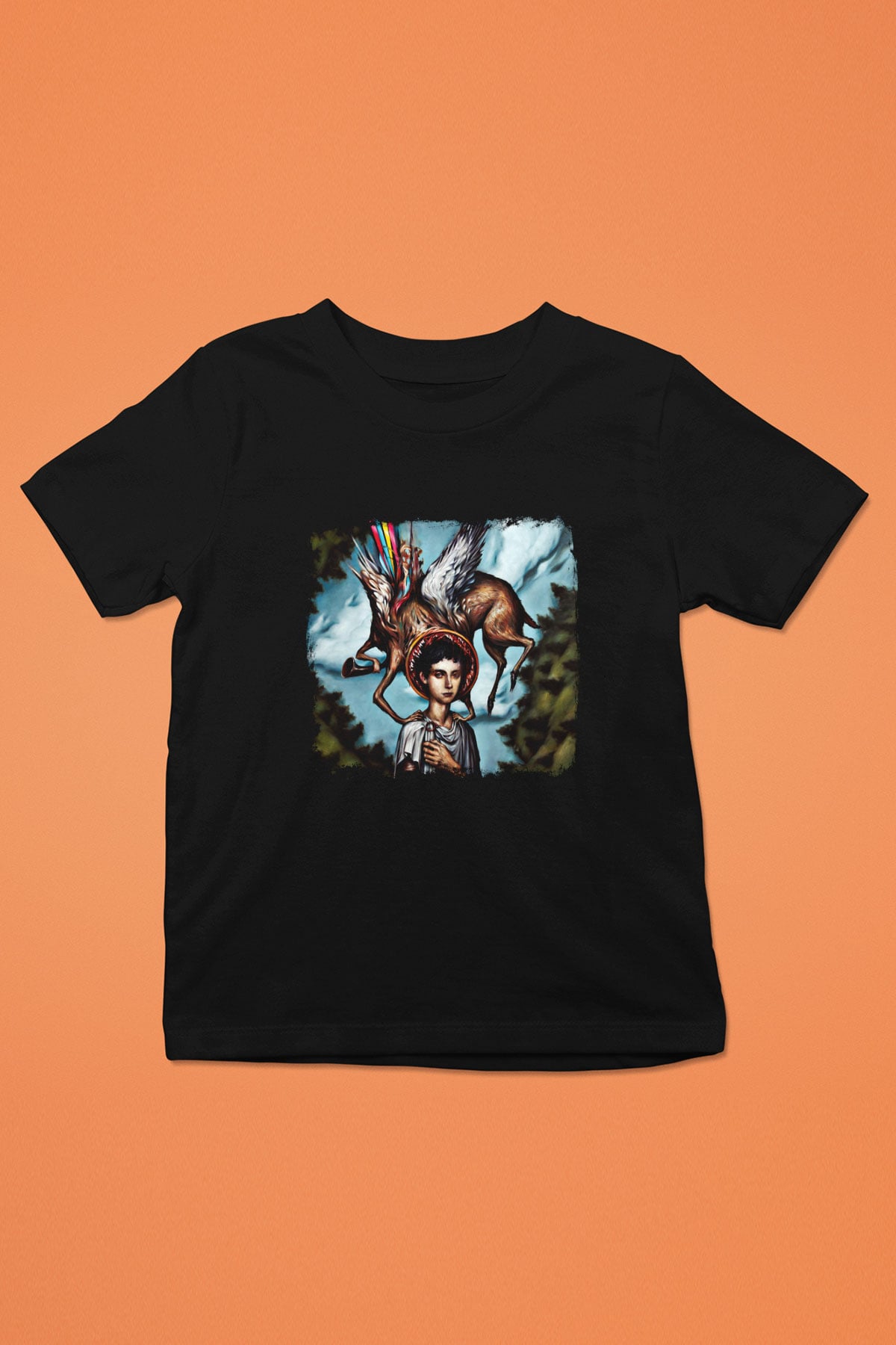 Circa Survive Baskılı Unisex Siyah Çocuk Tişört