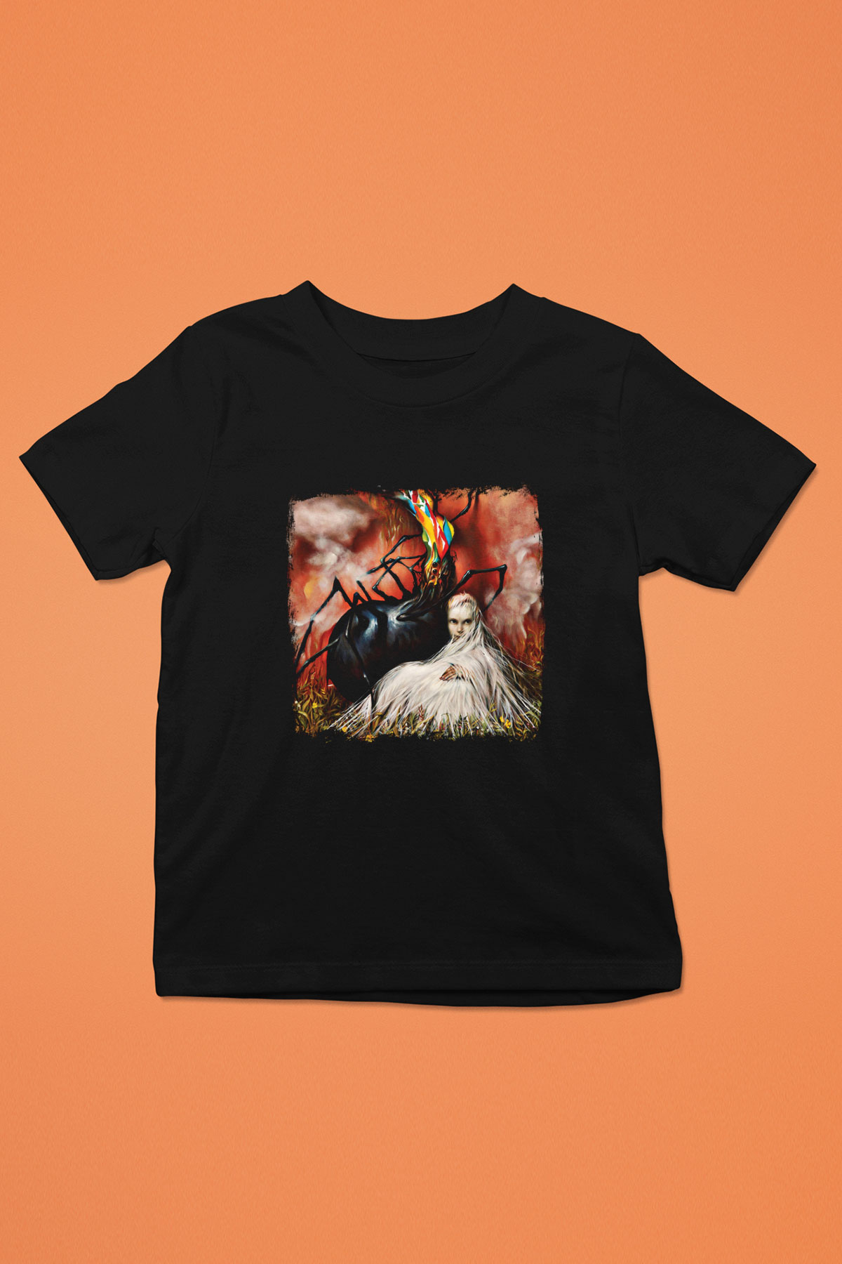 Circa Survive Baskılı Unisex Siyah Çocuk Tişört