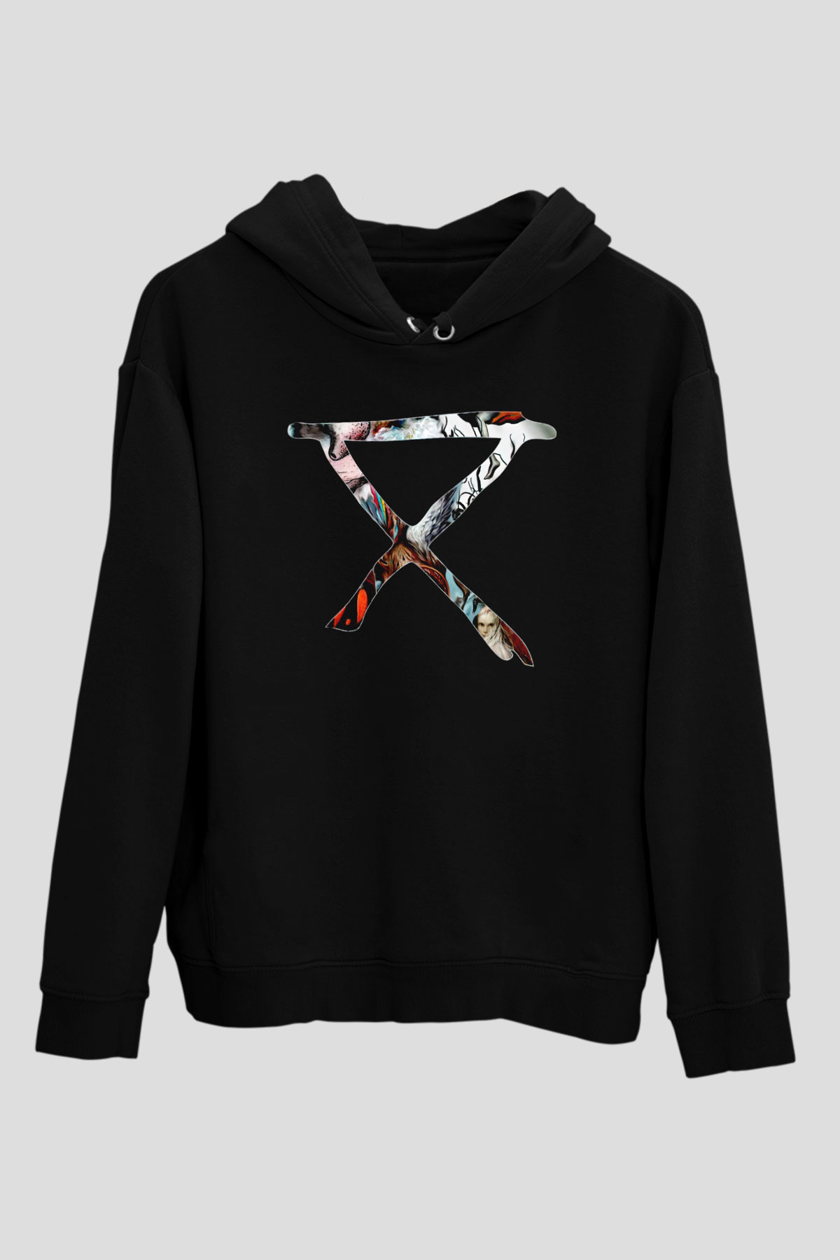 Circa Survive Siyah Unisex Kapüşonlu Sweatshirt