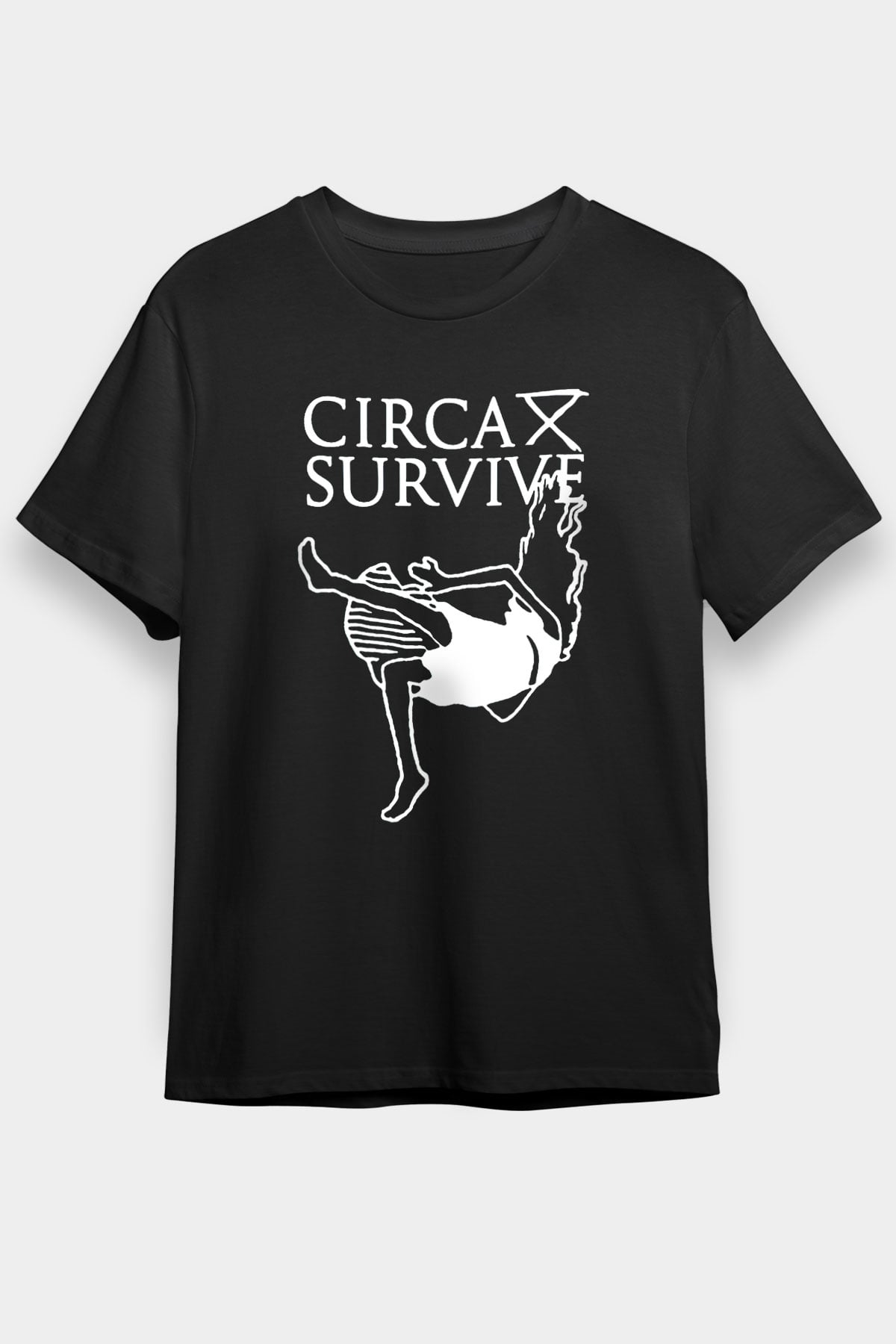 Circa Survive Siyah Unisex Tişört T-Shirt - TişörtFabrikası