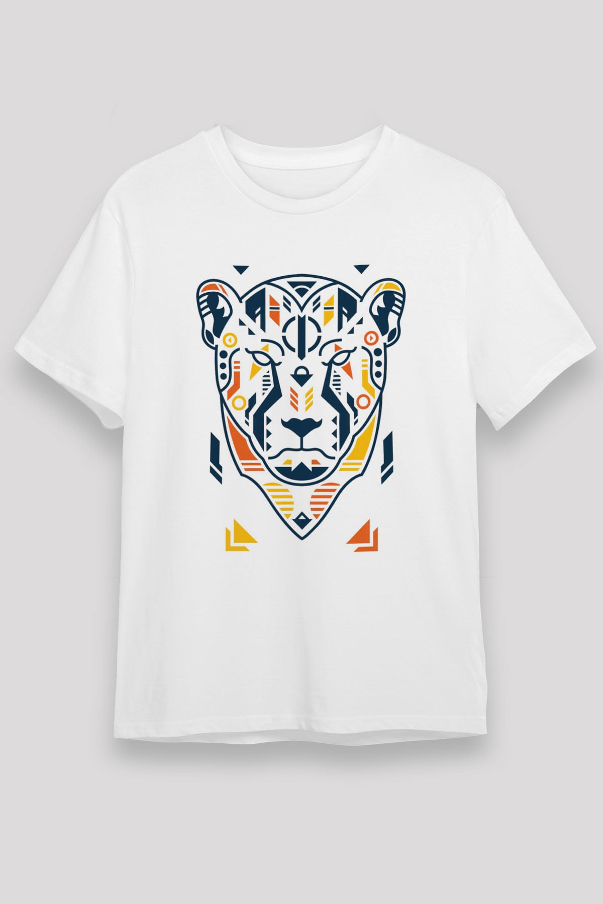 Çita Beyaz Unisex Tişört T-Shirt - TişörtFabrikası