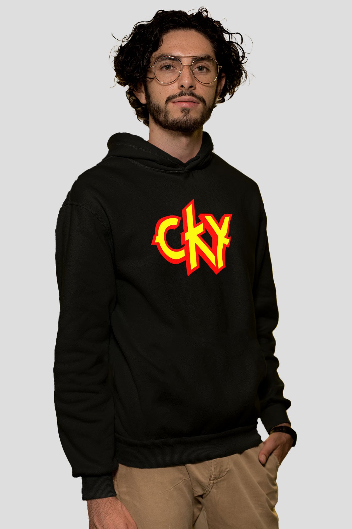 CKY Siyah Unisex Hoodie