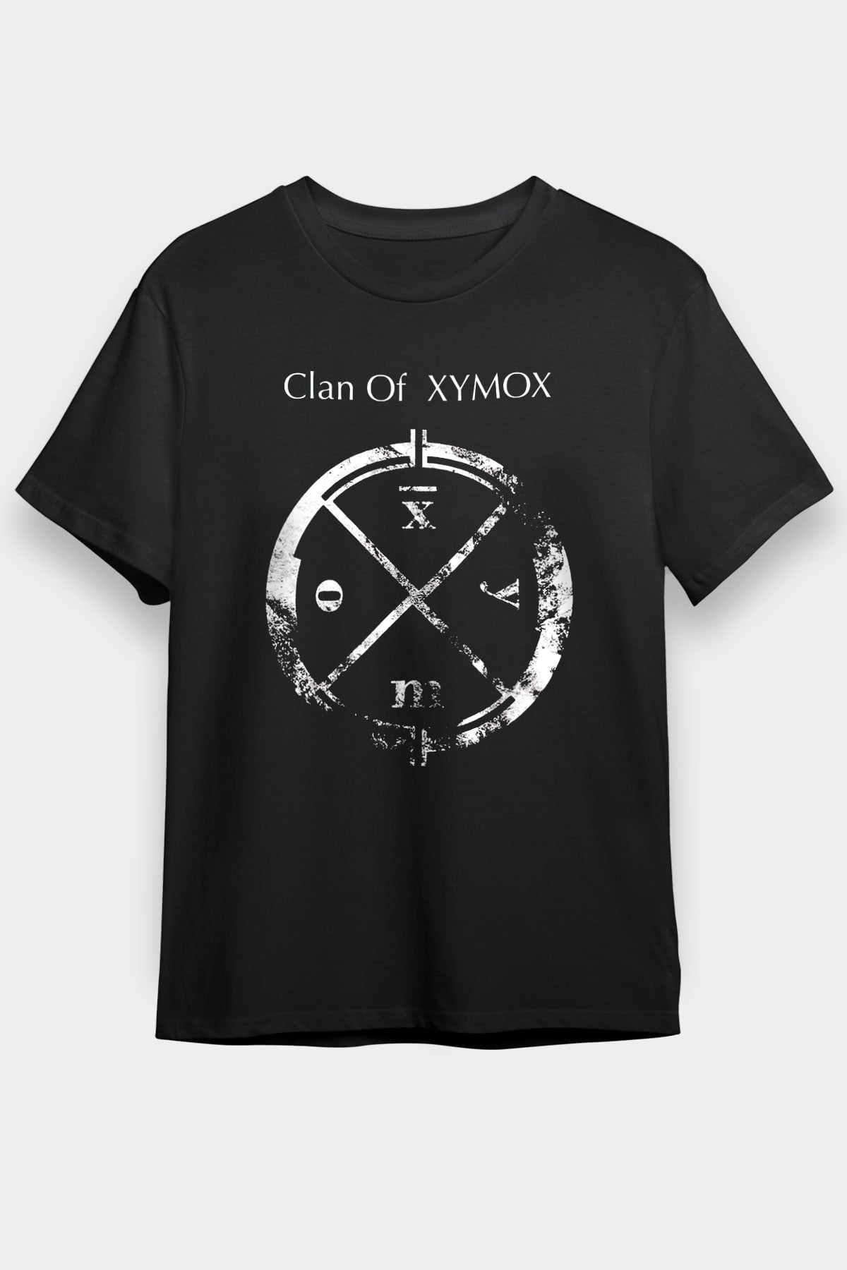 Clan of Xymox Siyah Unisex Tişört T-Shirt - TişörtFabrikası