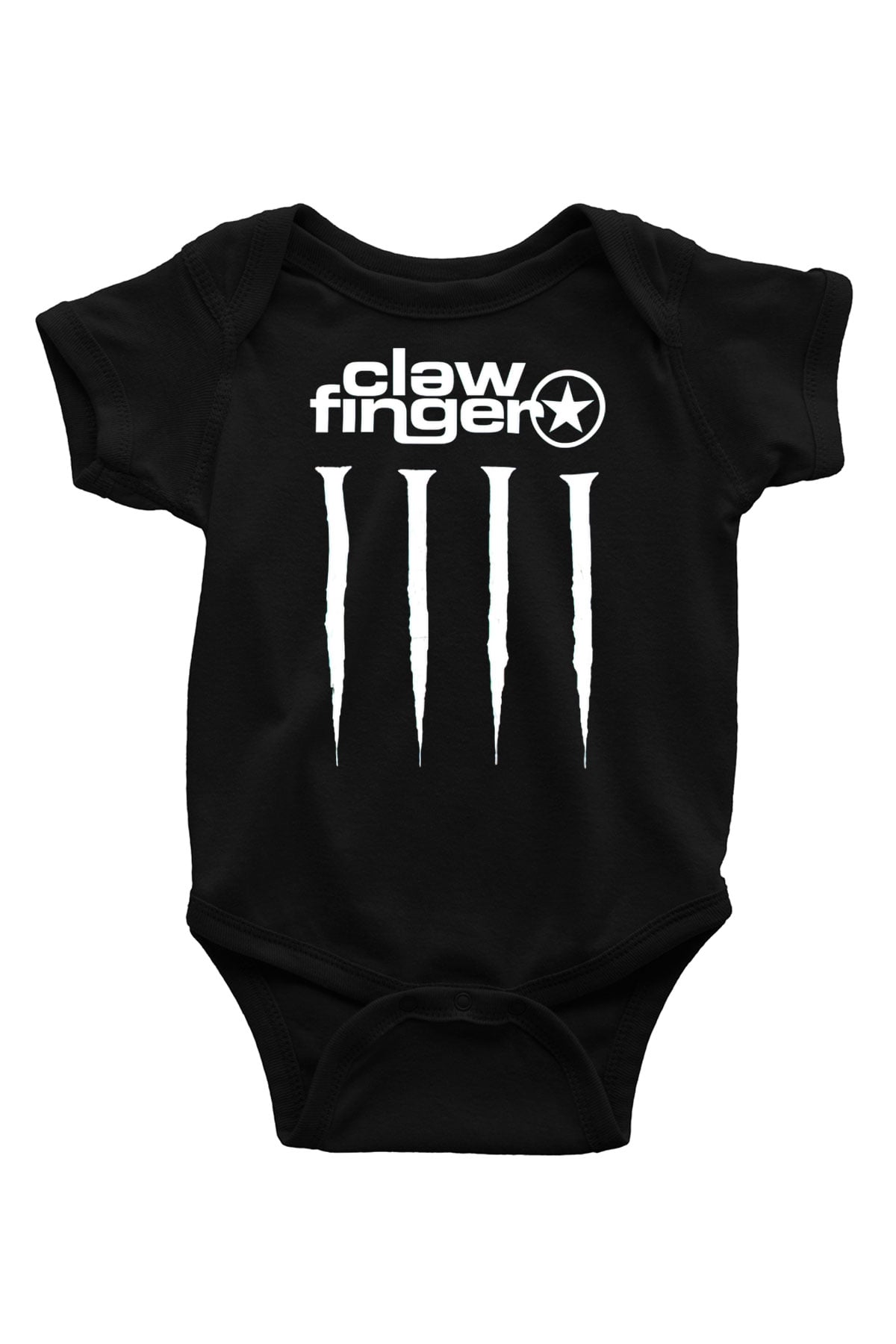 Clawfinger Siyah Bebek Body - Zıbın