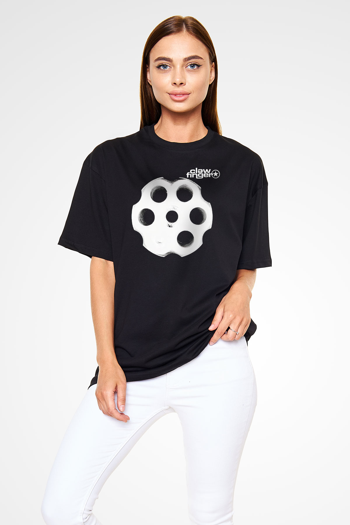 Clawfinger Siyah Unisex Tişört T-Shirt - TişörtFabrikası