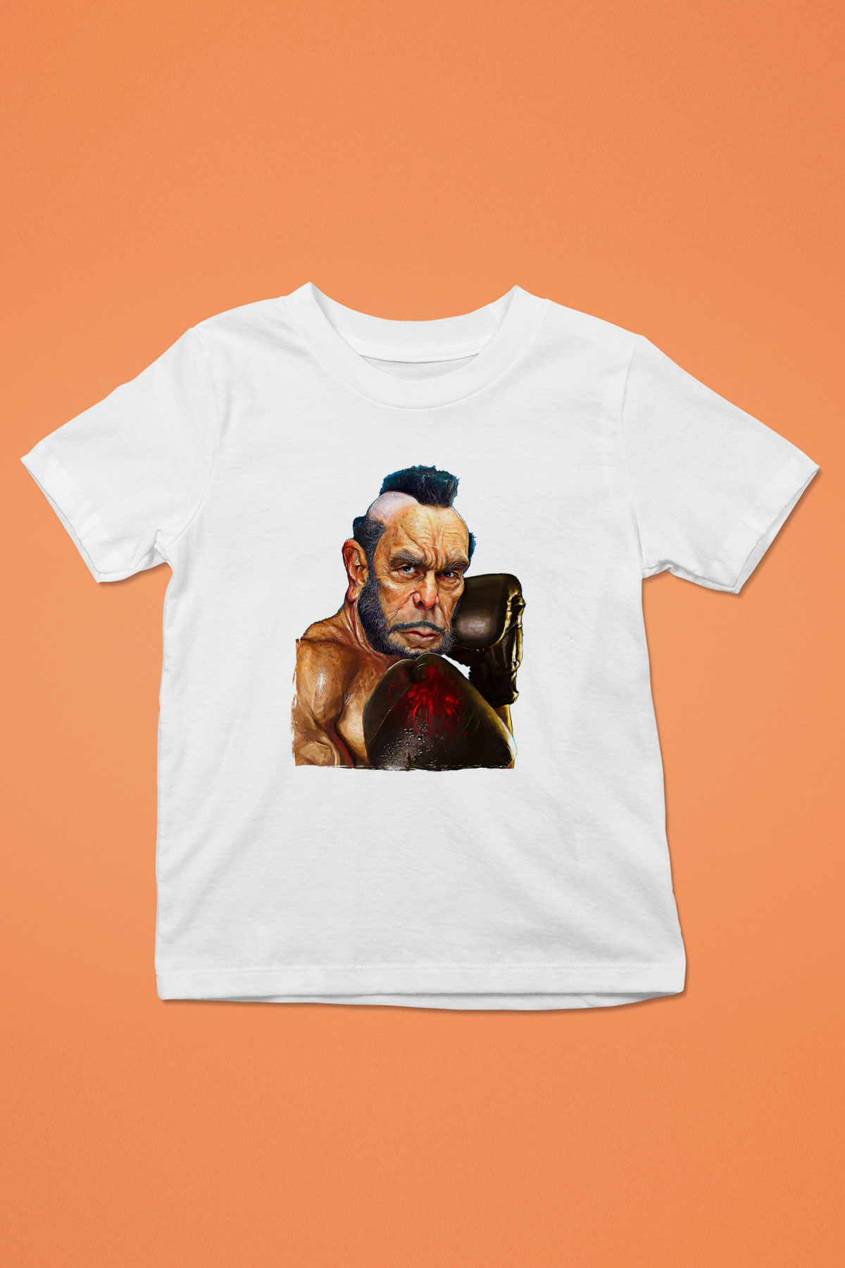 Clubber Baskılı Beyaz Unisex Beyaz Çocuk Tişört - Tshirt