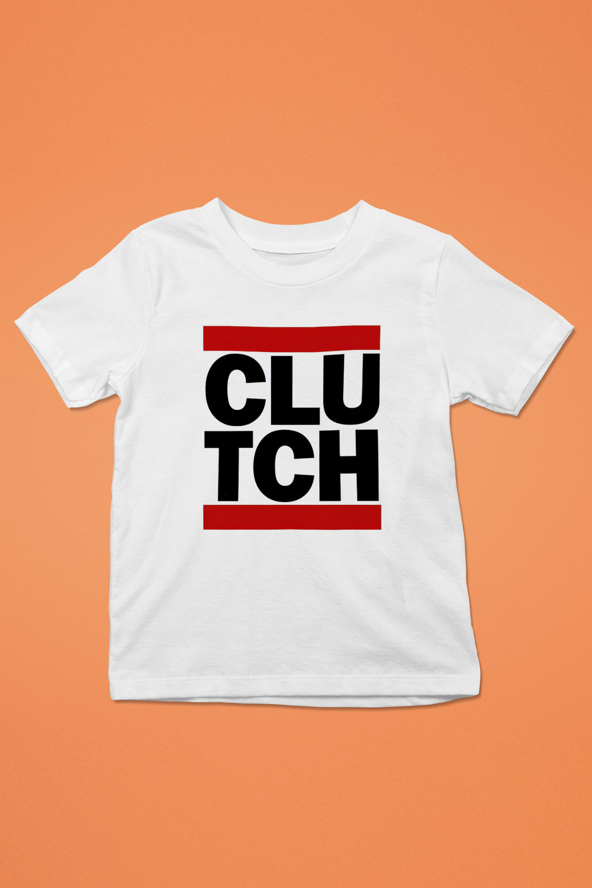 Clutch Beyaz Unisex Çocuk Tişört