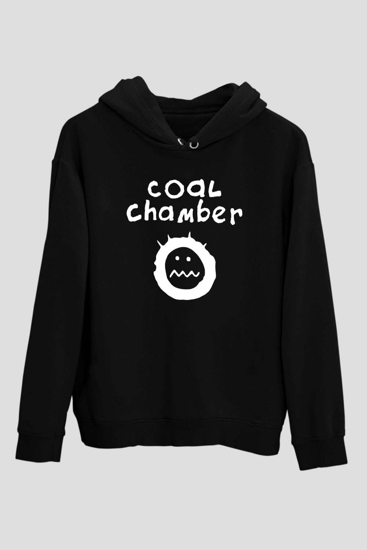 Coal Chamber Siyah Unisex Kapüşonlu Sweatshirt