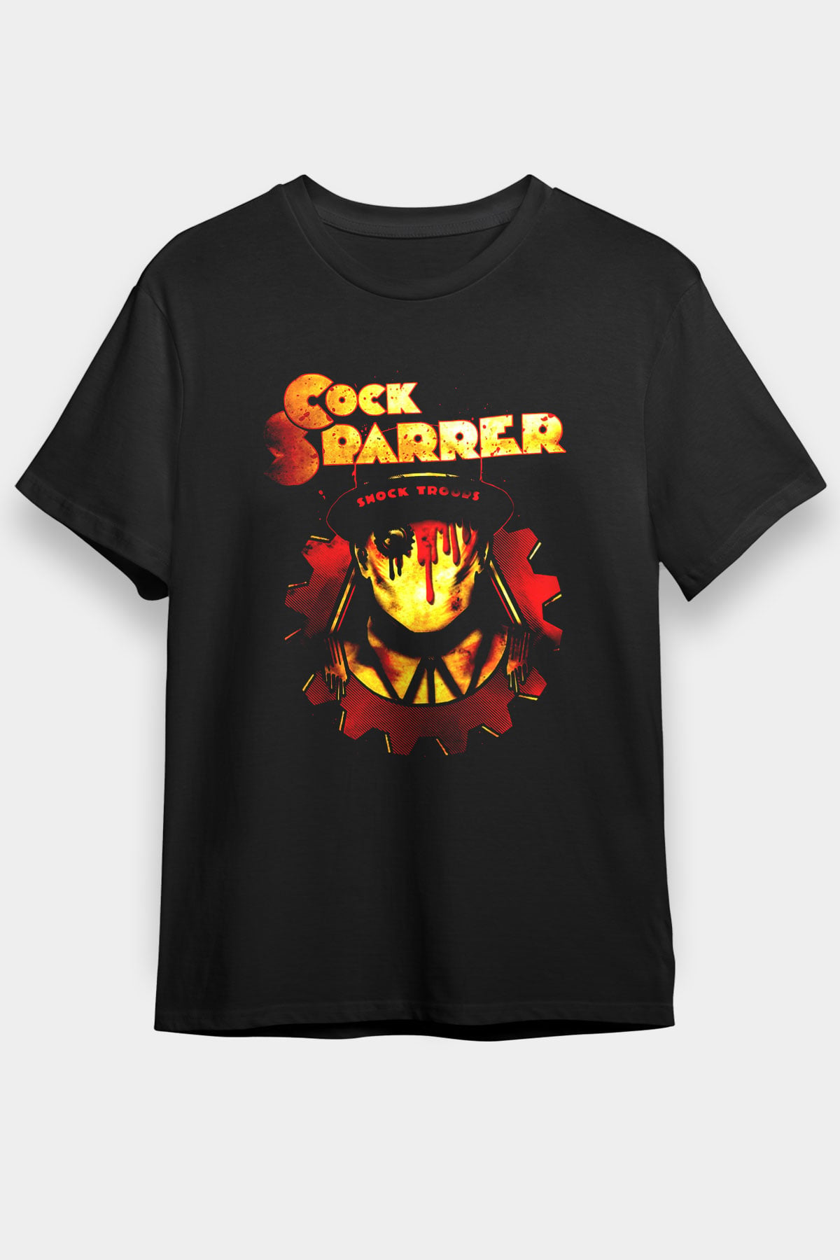 Cock Sparrer Siyah Unisex Tişört T-Shirt - TişörtFabrikası