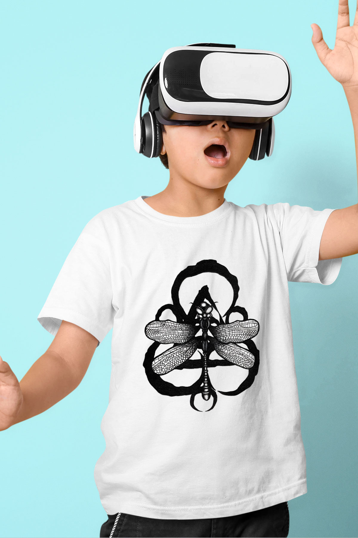 Coheed and Cambria Baskılı Beyaz Unisex Çocuk Tişört