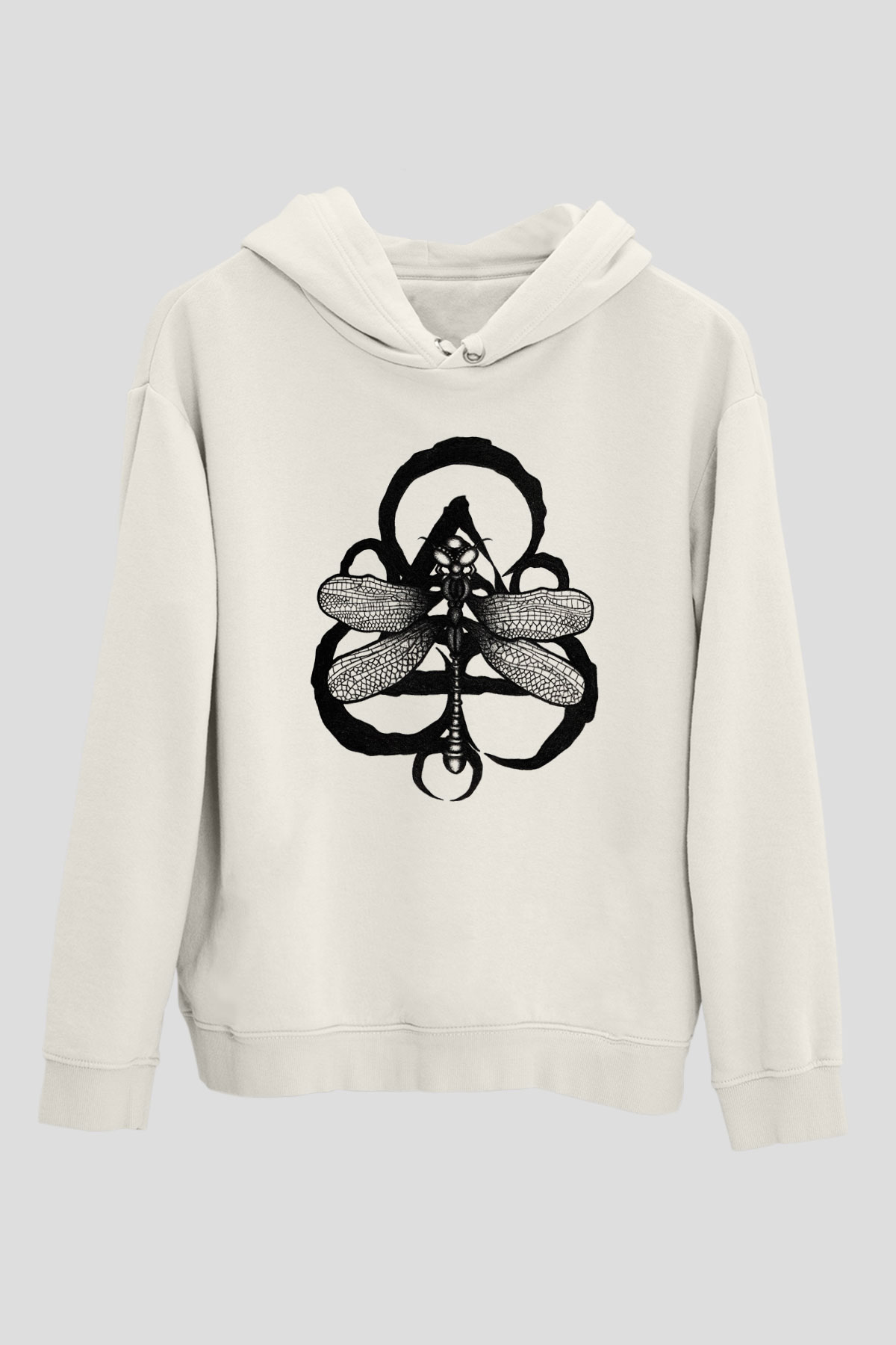 Coheed and Cambria Beyaz Unisex Kapşonlu Sweatshirt