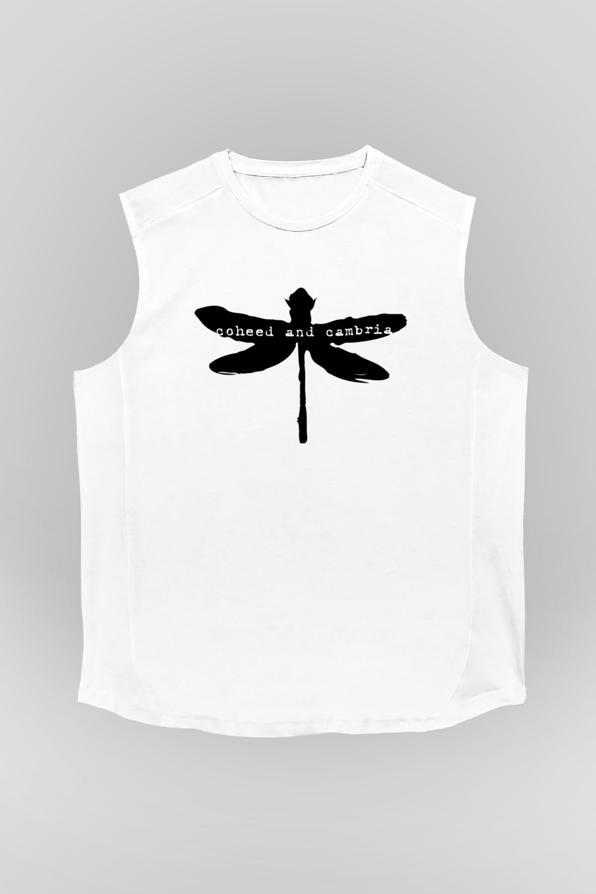 Coheed and Cambria Beyaz Unisex Kolsuz Tişört