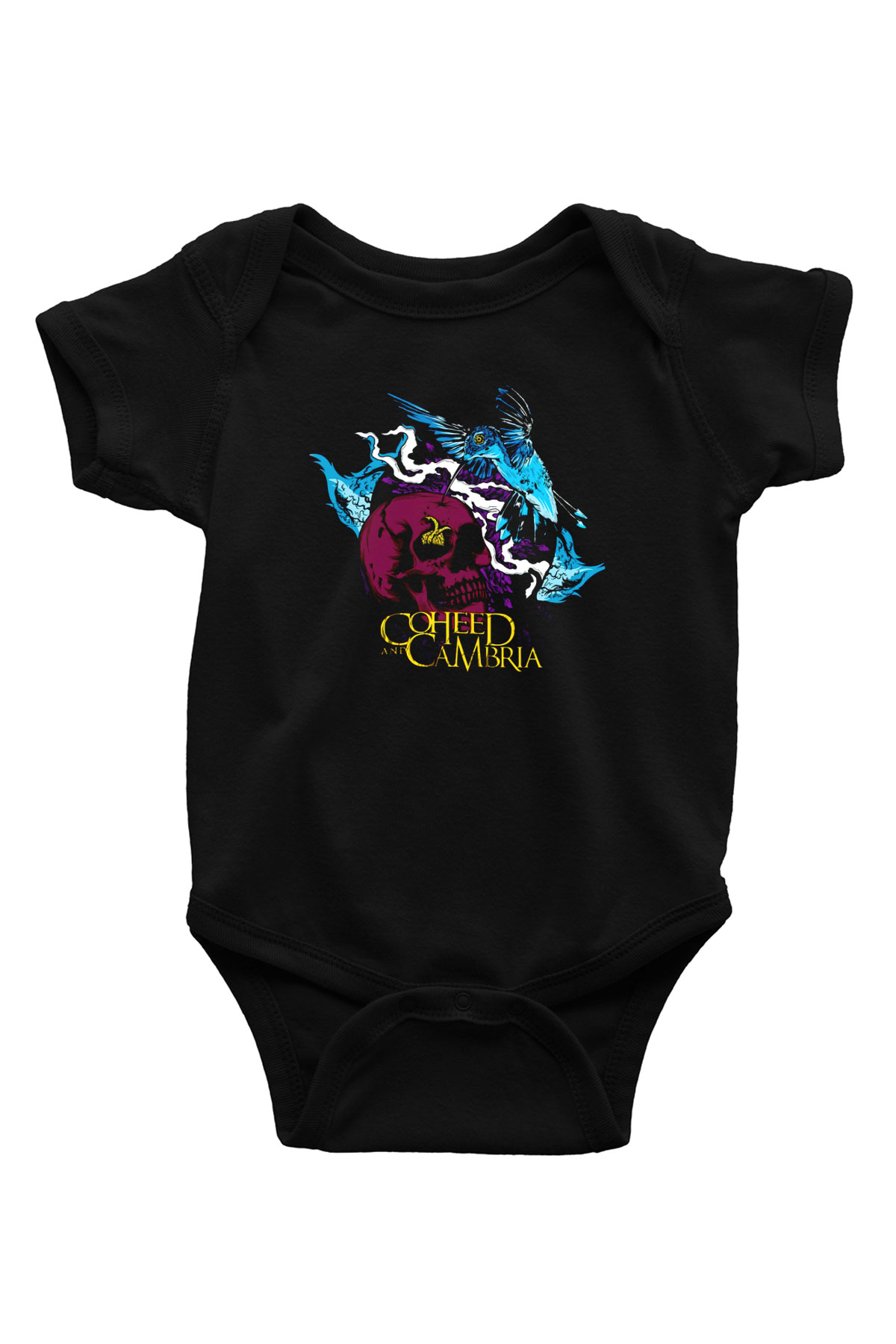 Coheed and Cambria Siyah Bebek Body - Zıbın