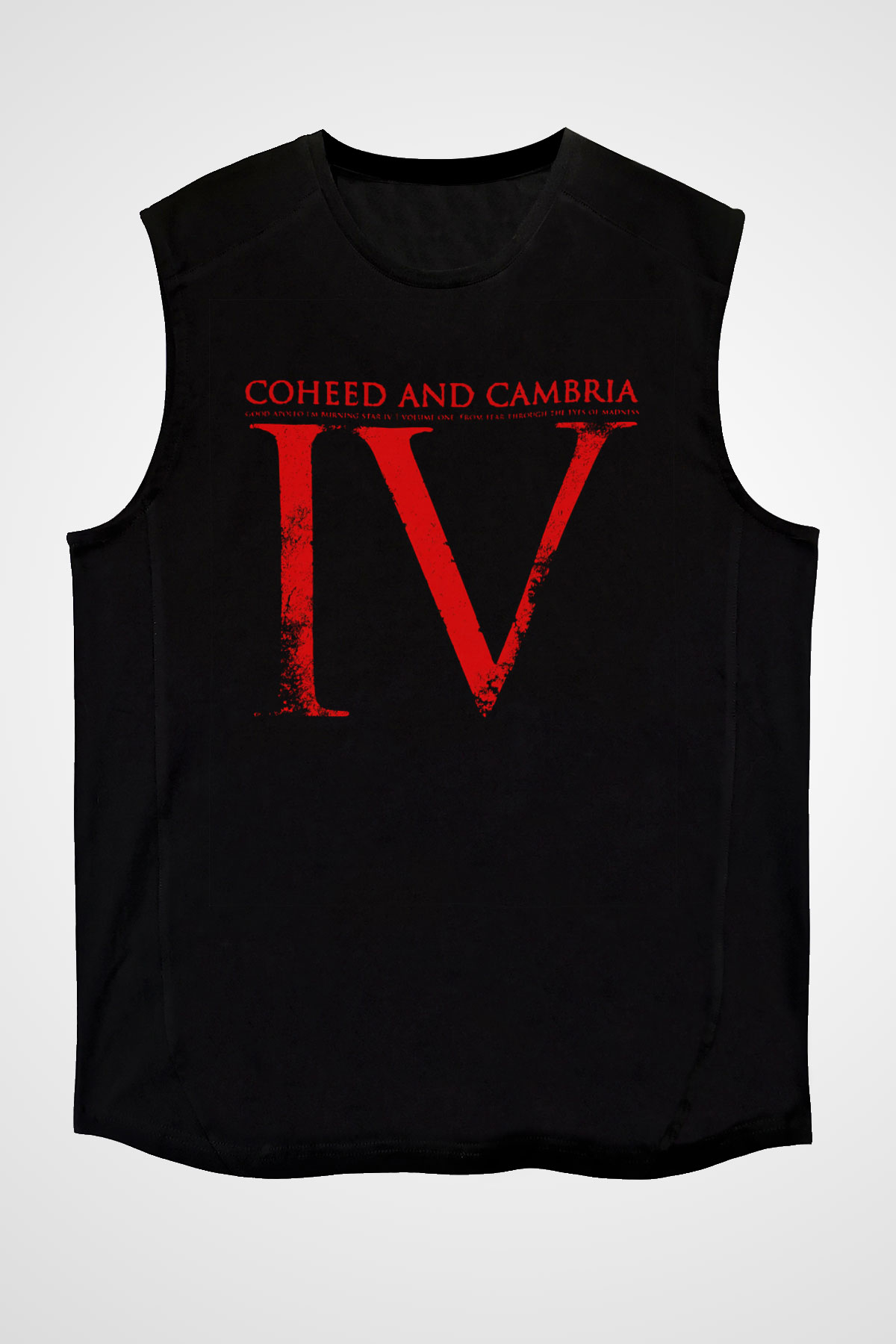 Coheed and Cambria Siyah Unisex Kolsuz Tişört