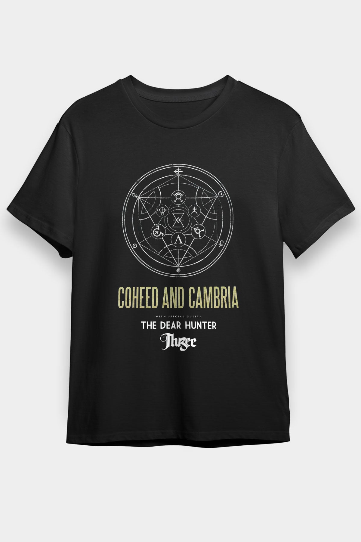 Coheed and Cambria Siyah Unisex Tişört T-Shirt - TişörtFabrikası