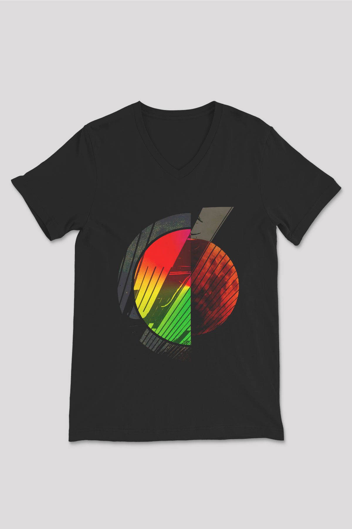 Coheed and Cambria Siyah Unisex V Yaka Tişört T-Shirt