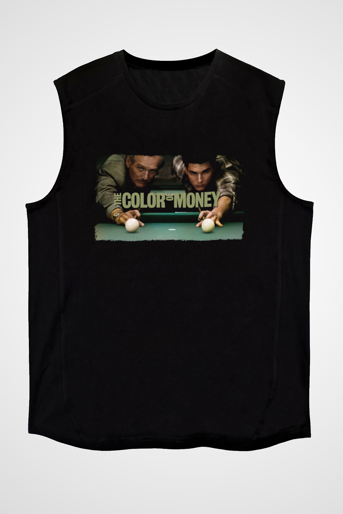Color of Money Siyah Unisex  Kolsuz Tişört