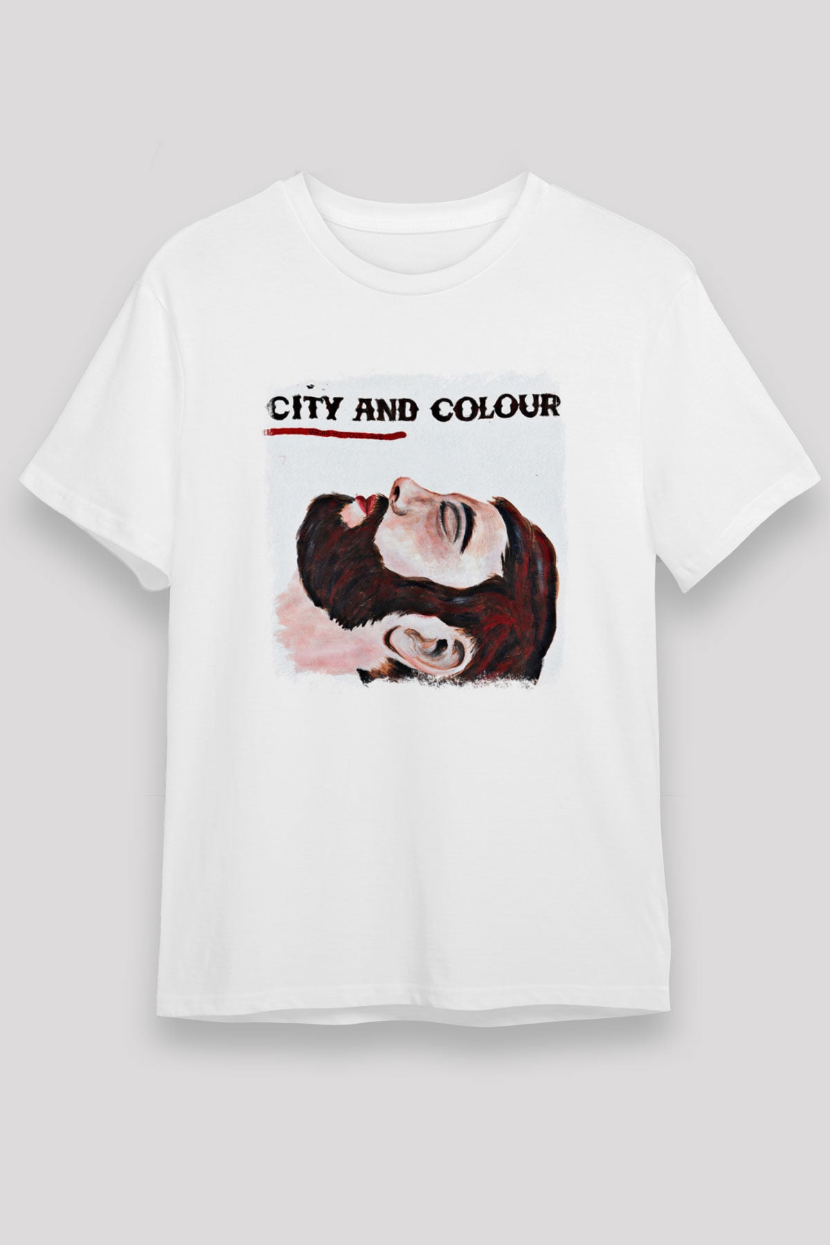 Color of Violence Baskılı Unisex Beyaz Tişört