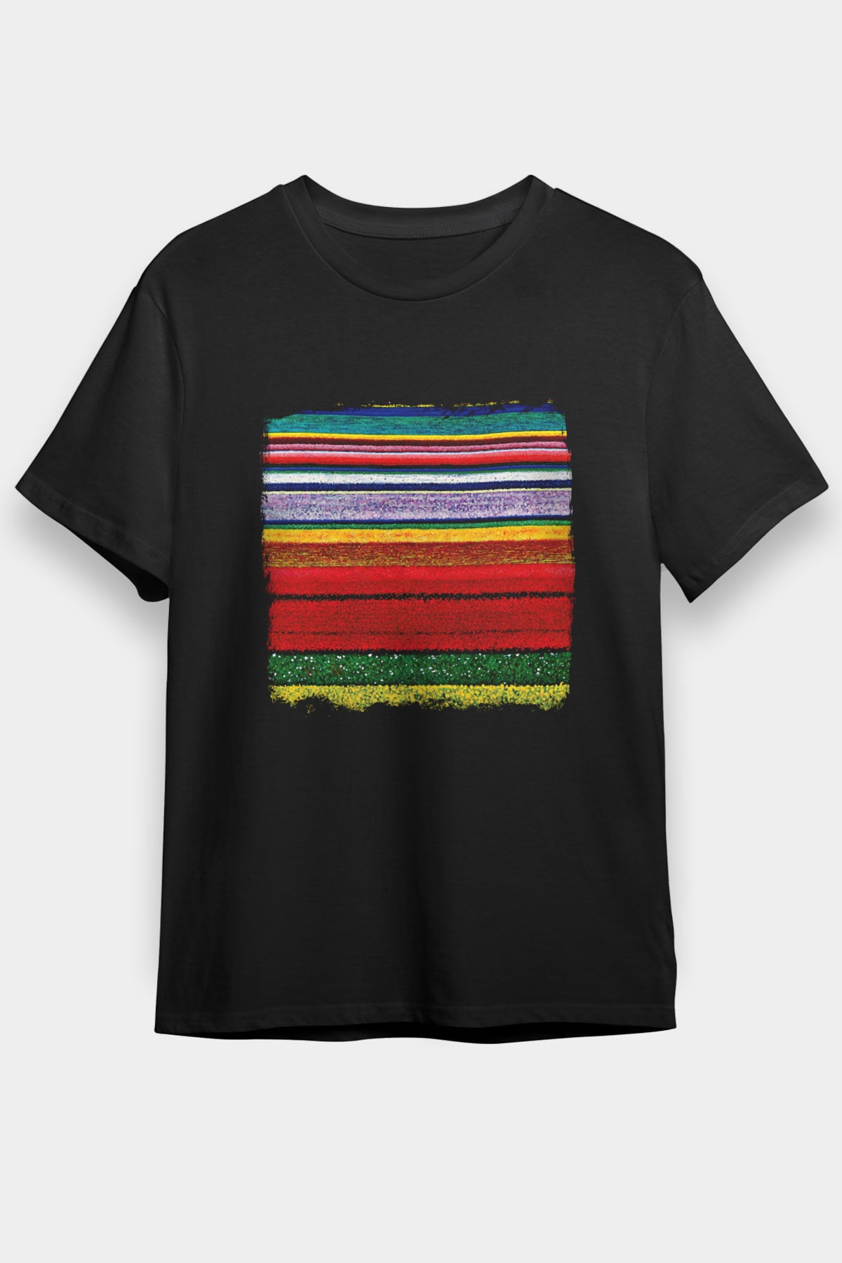 Color of Violence Baskılı Unisex Siyah Tişört