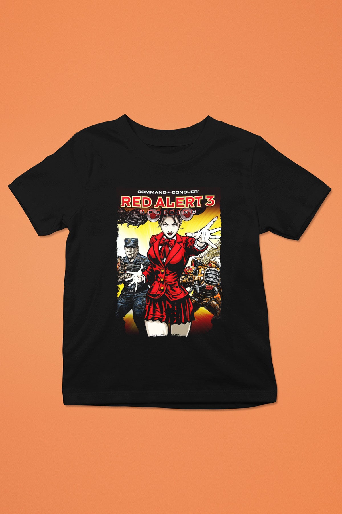 Command and Conquer Siyah Unisex Çocuk Tişört