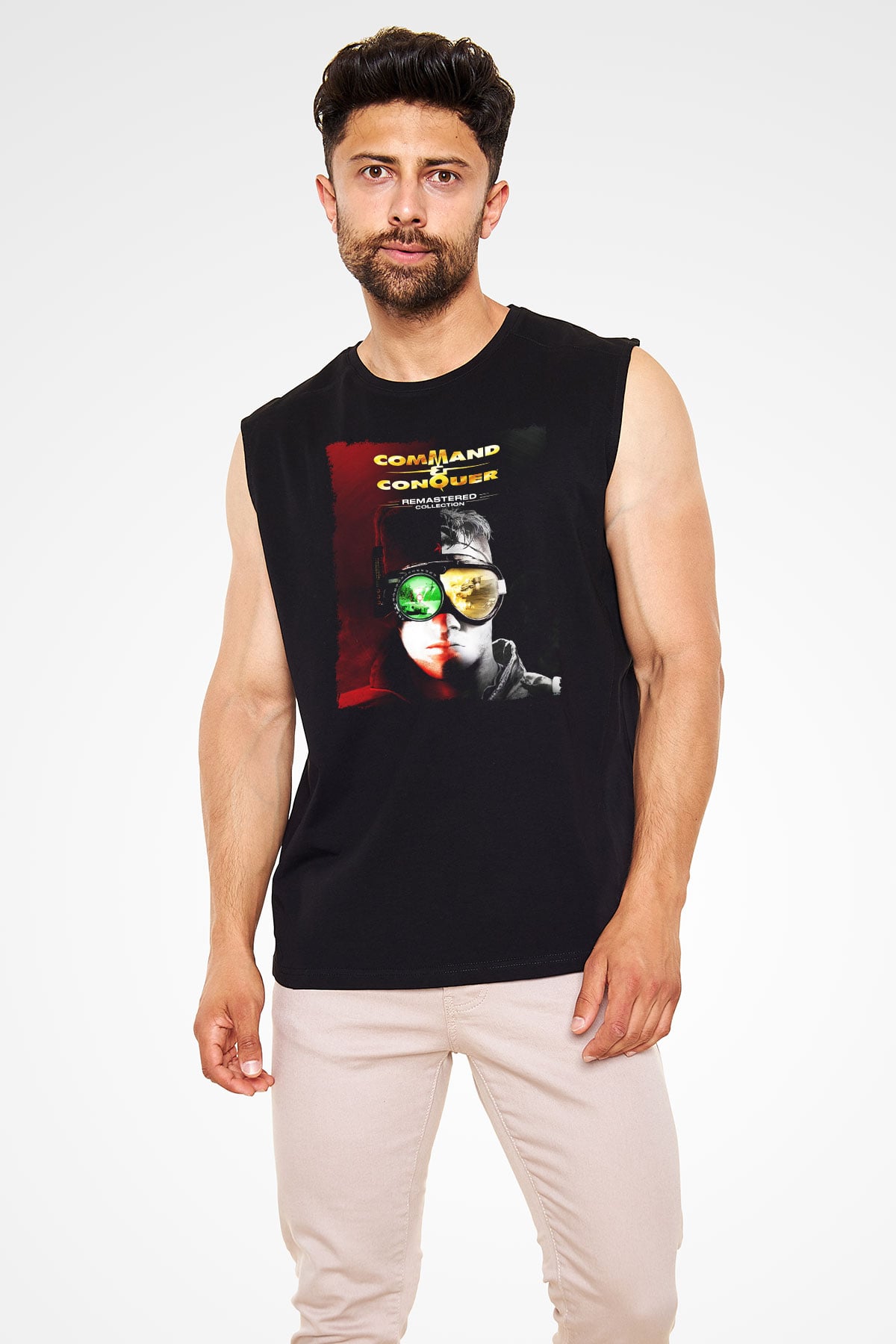 Command and Conquer Siyah Unisex Kolsuz Tişört