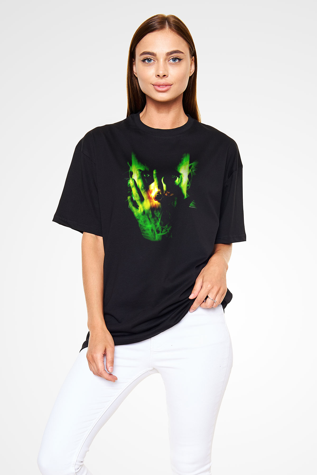 Command and Conquer Siyah Unisex Oversize Tişört T-Shirt