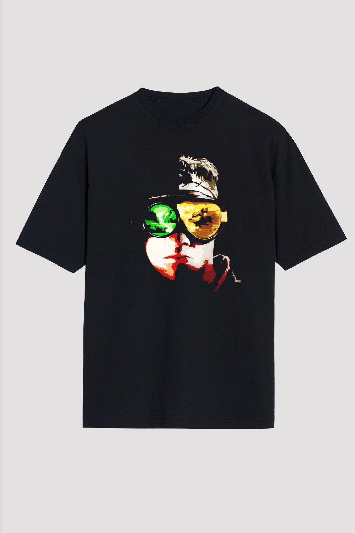 Command and Conquer Siyah Oversize Tişört Oversize T-shirt