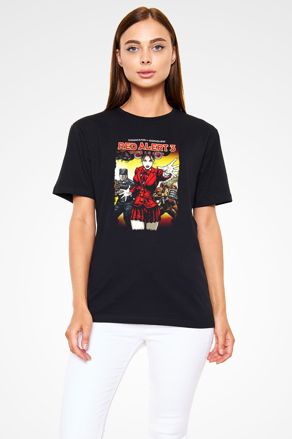 Command and Conquer Siyah Unisex Tişört T-Shirt