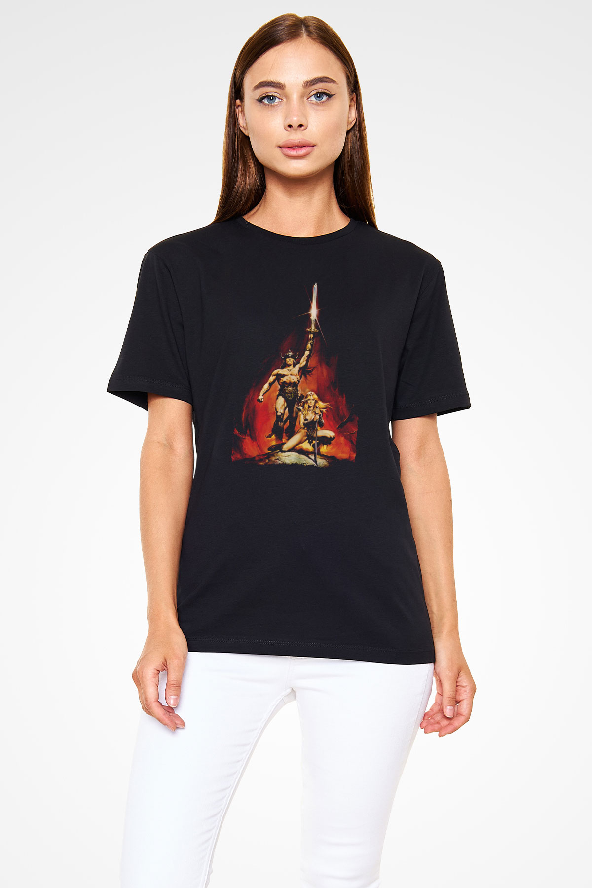 Conan the Barbarian Siyah Unisex Tişört T-Shirt