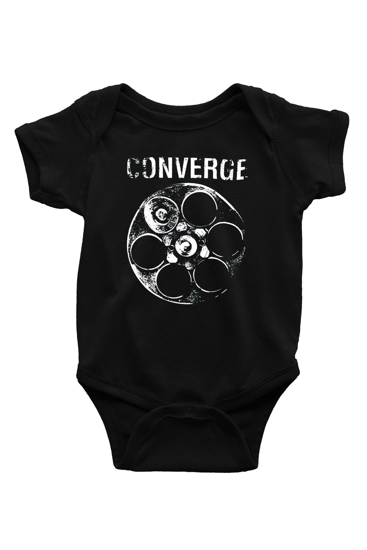 Converge Siyah Bebek Body - Zıbın
