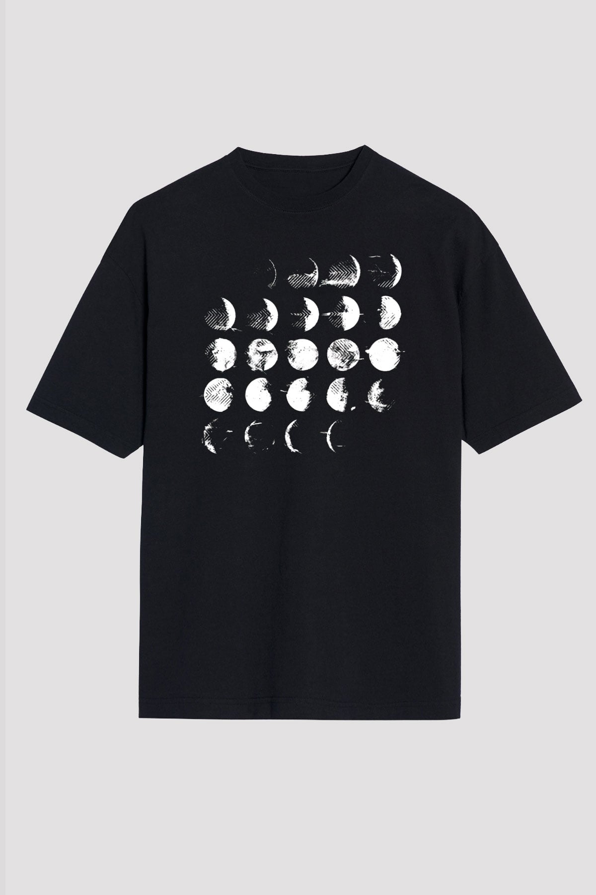 Converge Siyah Unisex Oversize Tişört T-Shirt