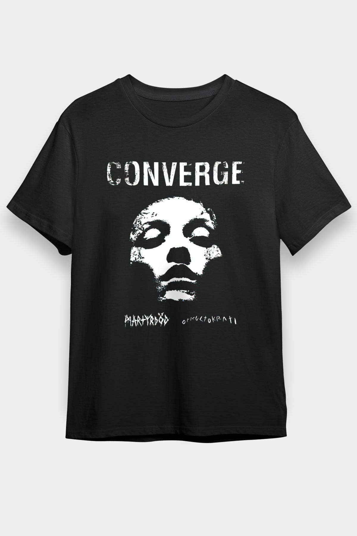 Converge Siyah Unisex Tişört T-Shirt - TişörtFabrikası